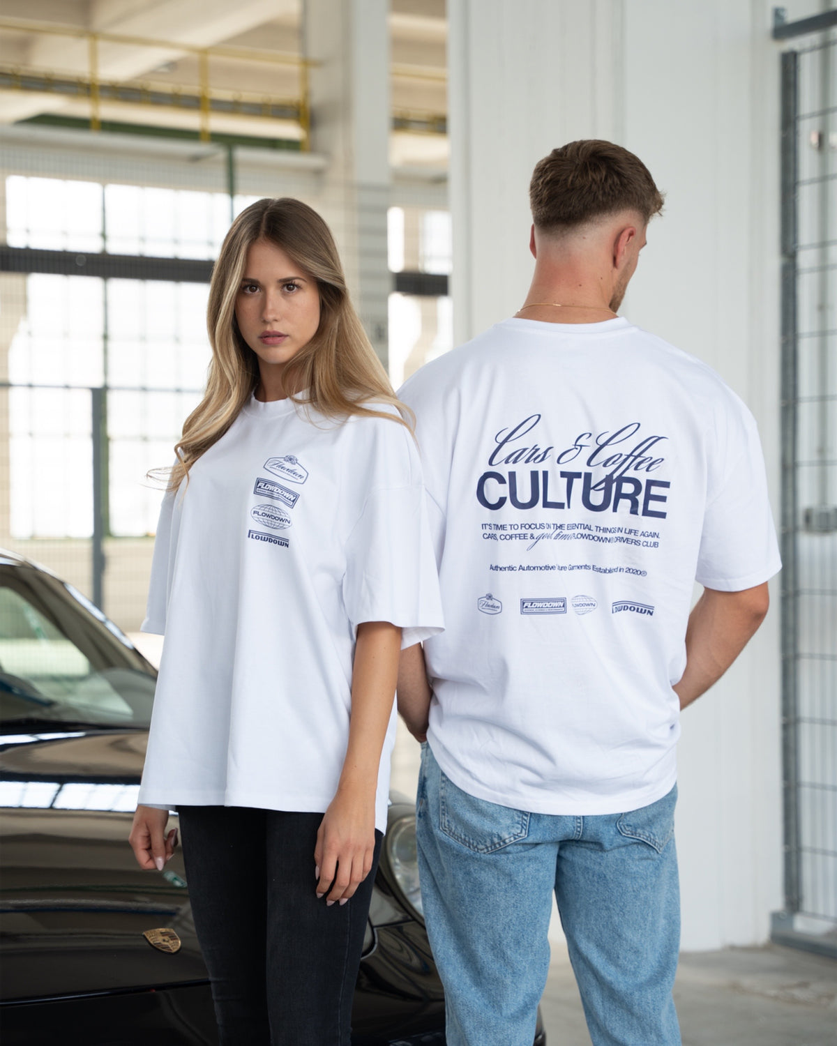 FLOW DOWN® CARS & COFFEE SHIRT 300gsm FLOW DOWN®