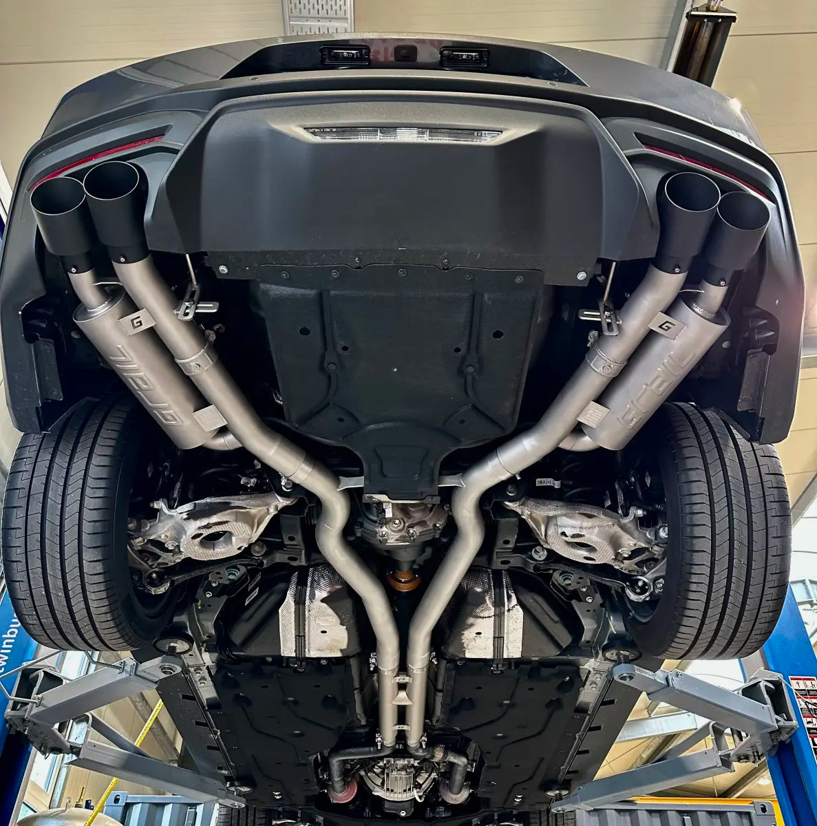 Grail Abgasanlage passend für Ford Mustang Gen. 7 5.0 GT V8 S650 (2024 -) EU-Model – Klappenanlage Grail