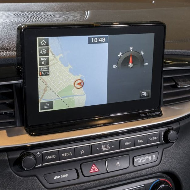 NTECHNIKS Displayschutz Navi Panzerglas für Kia Ceed/ Proceed GT 8.0 Zoll NTECHNIKS