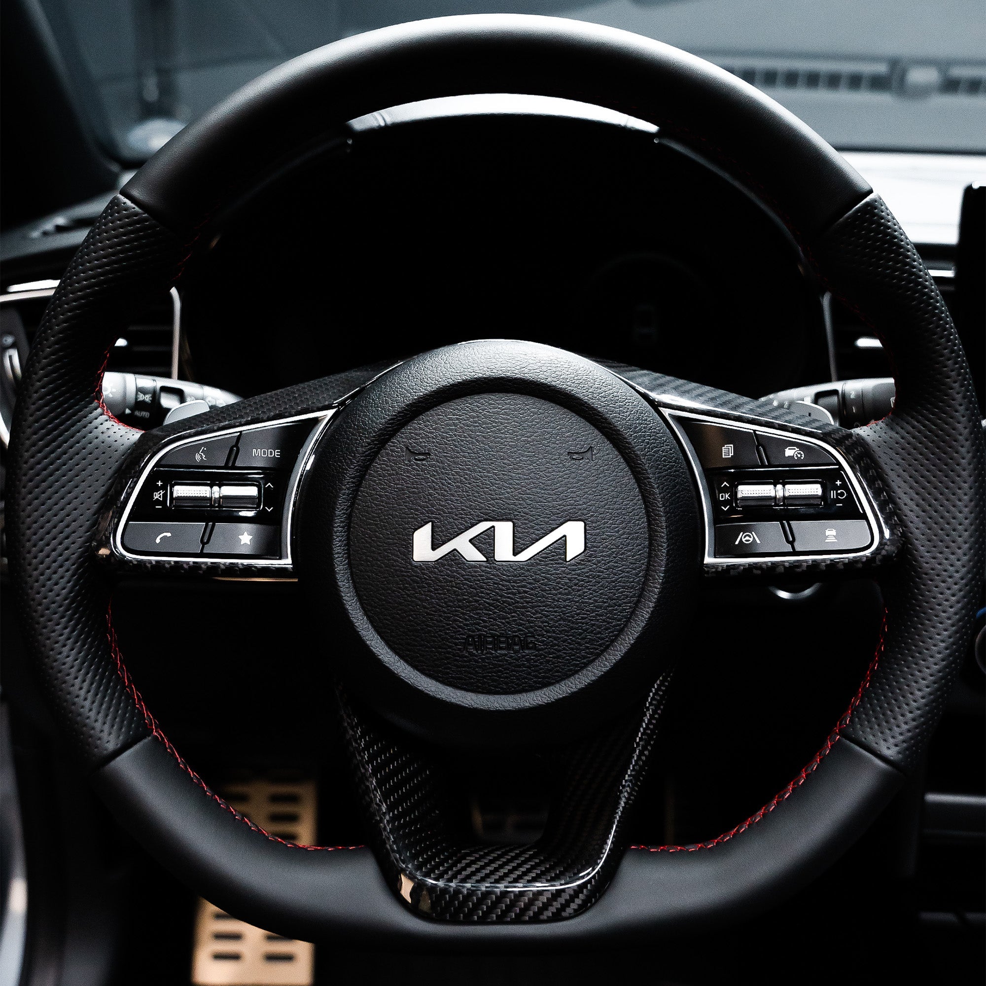 NTECHNIKS Carbon Lenkradspange für Kia Ceed/Proceed GT   NTECHNIKS