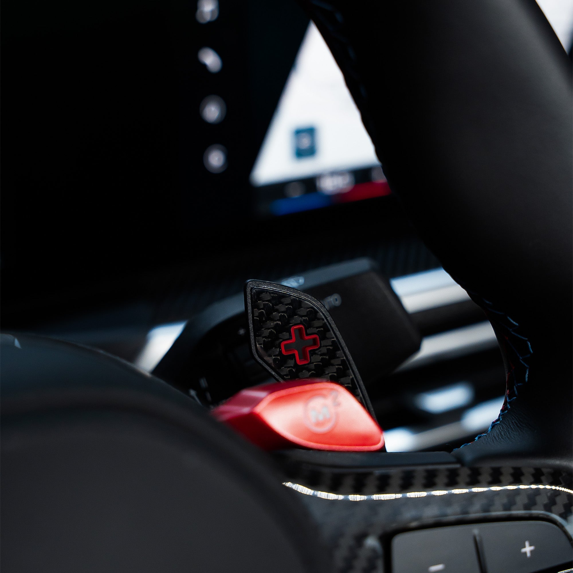 Carbon Schaltwippen V.2 für BMW M2/M3/M4 (F- und G-Reihe)   FLOW DOWN®