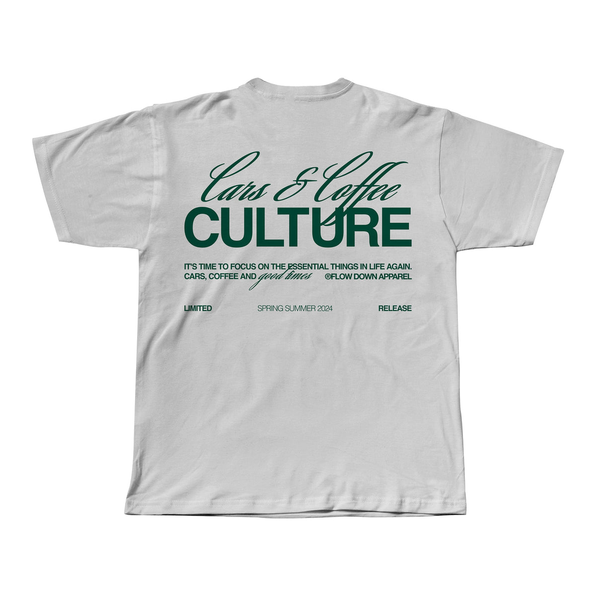 SPRING SUMMER 24 Oversize Shirt 300gsm   FLOW DOWN®