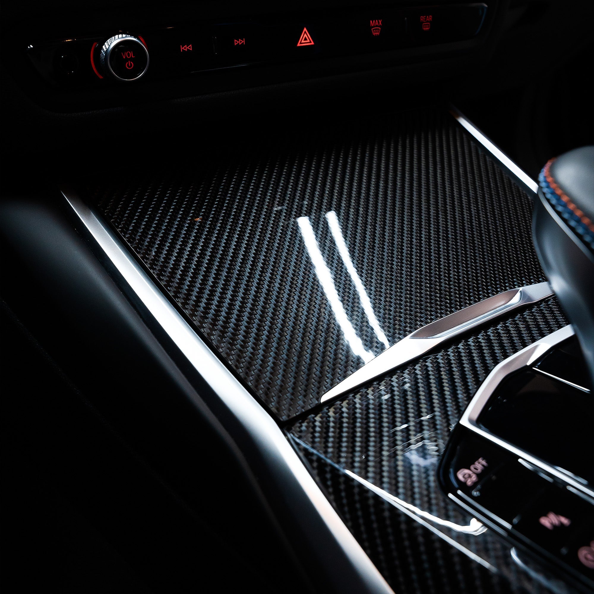 Carbon Interieur Set 3 Teilig für BMW 2er/M2/M3/M4 (G80/G82/G87/G20/G42)   FLOW DOWN®