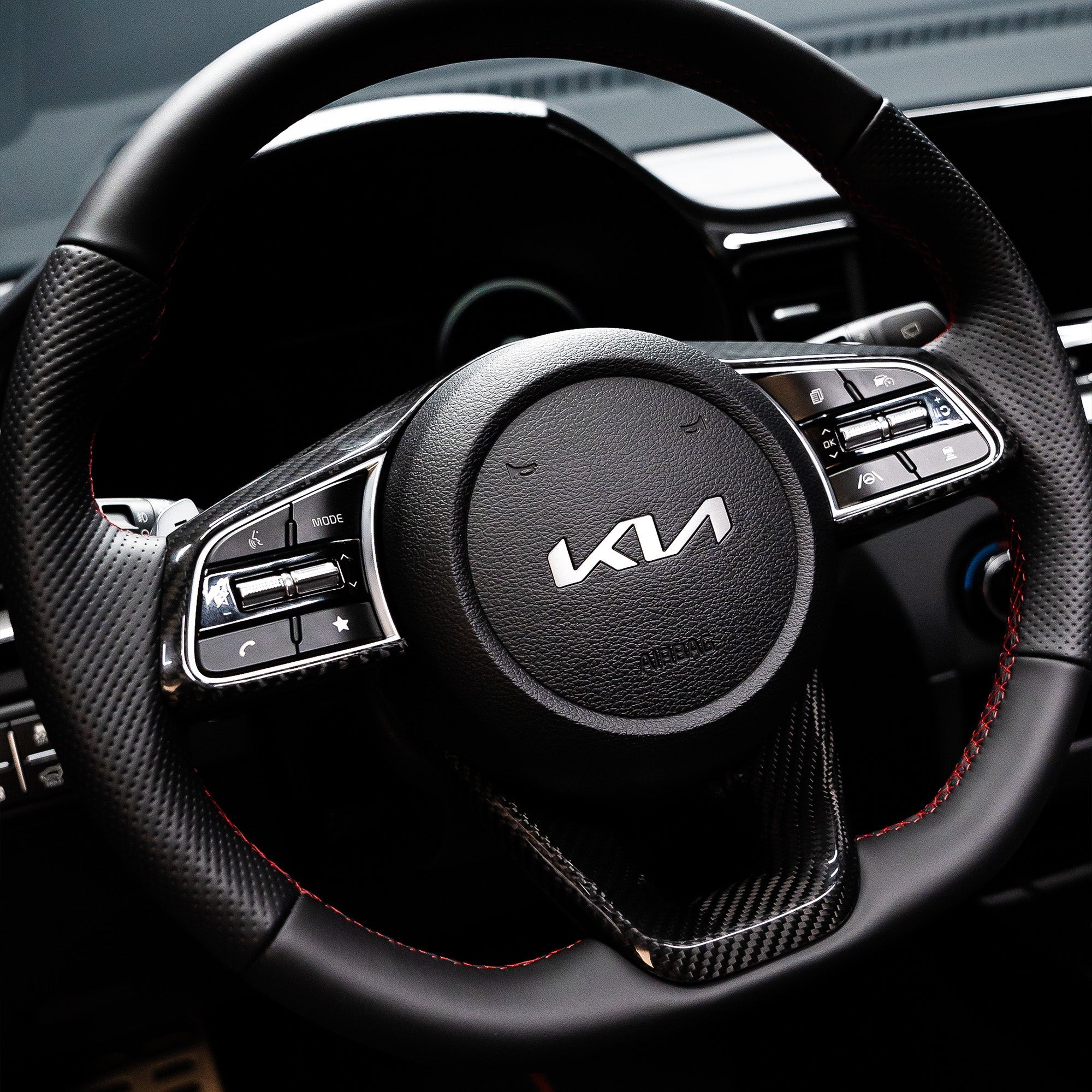 NTECHNIKS Carbon Lenkradspange für Kia Ceed/Proceed GT   NTECHNIKS