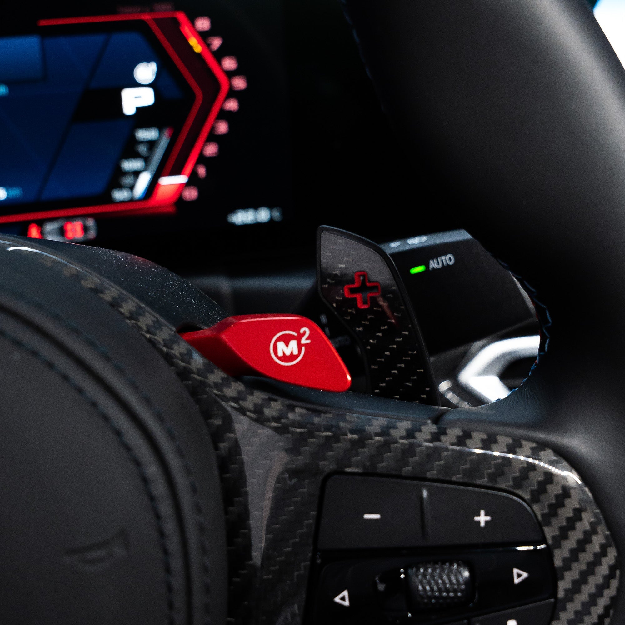 Carbon Schaltwippen V.2 für BMW M2/M3/M4 (F- und G-Reihe)   FLOW DOWN®