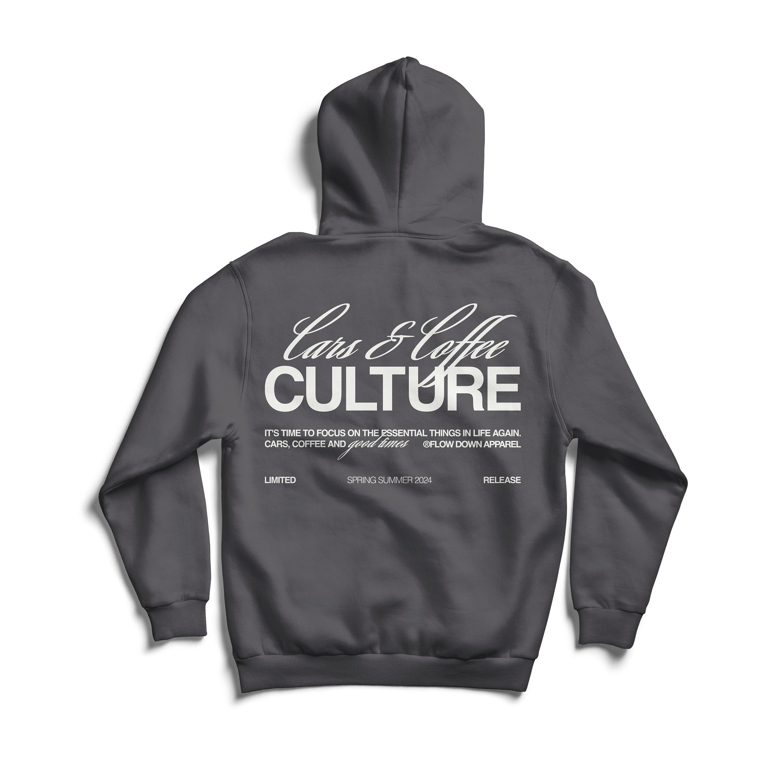 SPRING SUMMER 24 Oversize Hoodie 450gsm   FLOW DOWN®