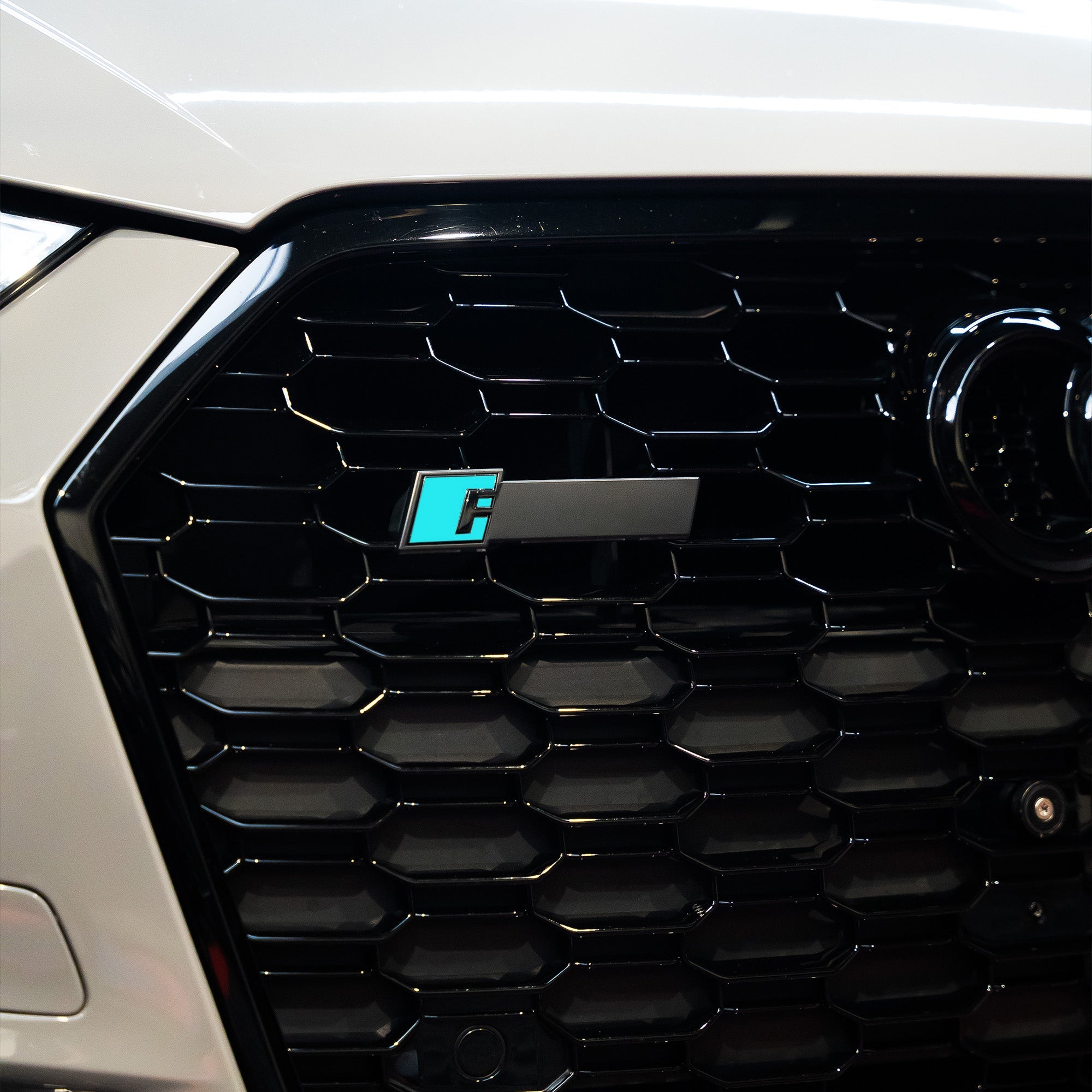 Aufkleber Rechteck für Emblem   FLOW DOWN®