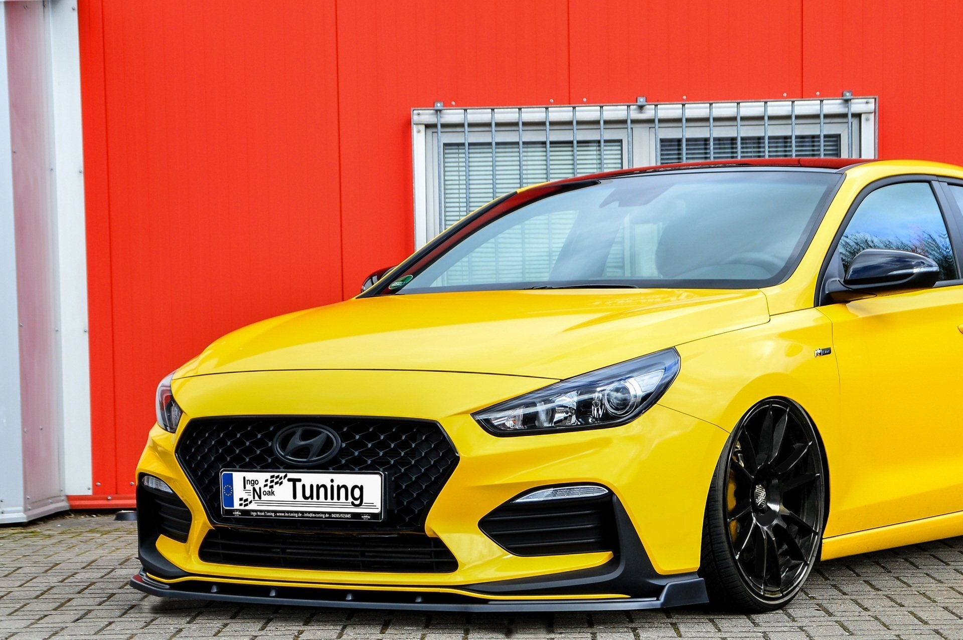 Cup Frontspoilerlippe für Hyundai I30 N-Line + Fastback   Ingo-Noak