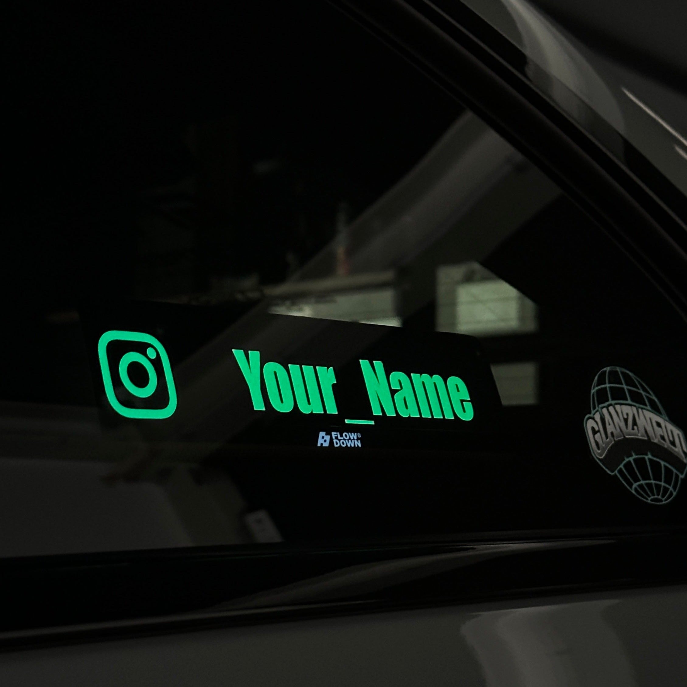 Instagram LED Sticker   FLOW DOWN®