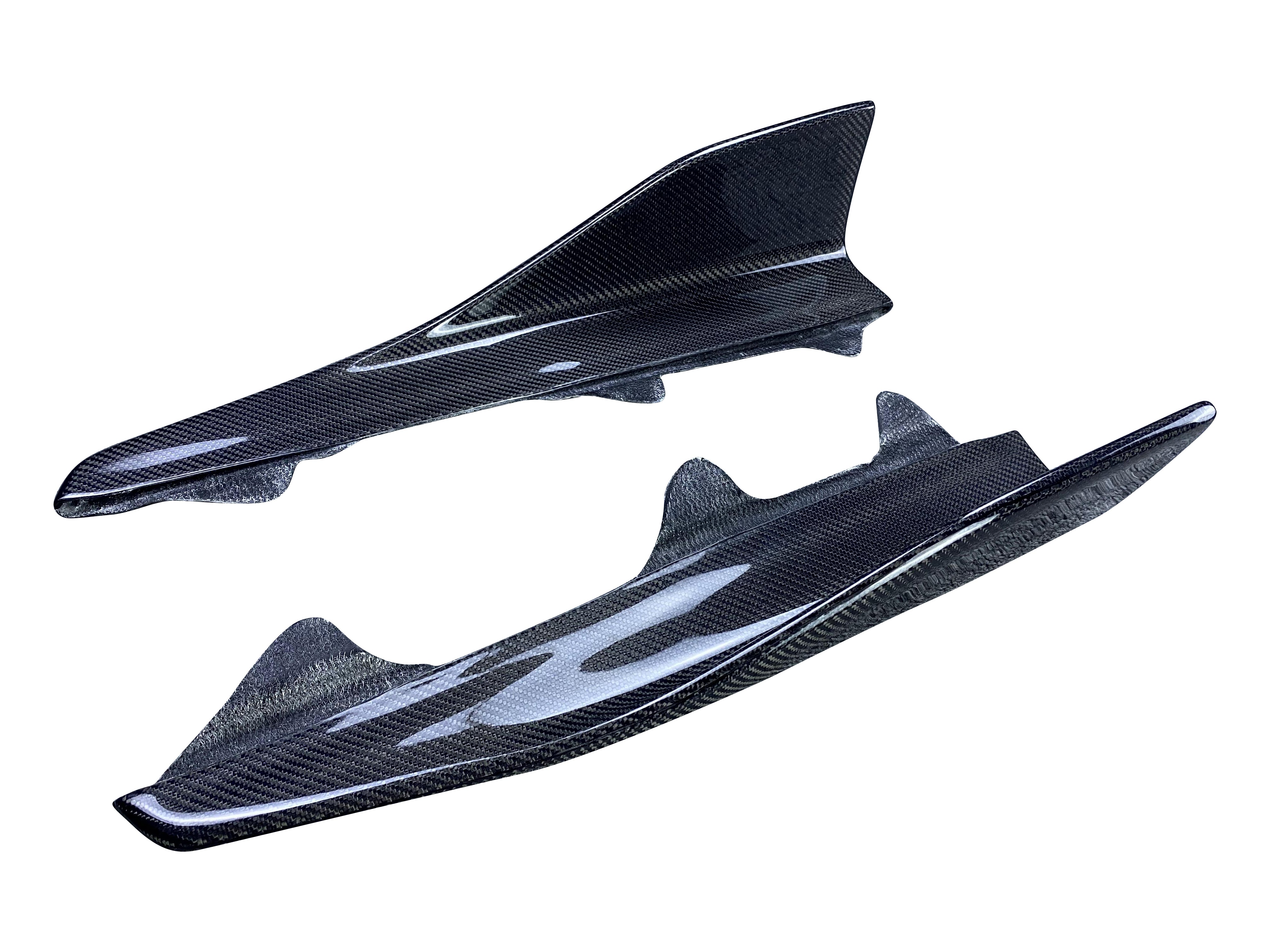 Seitenschweller Ansätze aus PrePreg Carbon für BMW M2 Competition (F87)   FLOW DOWN®