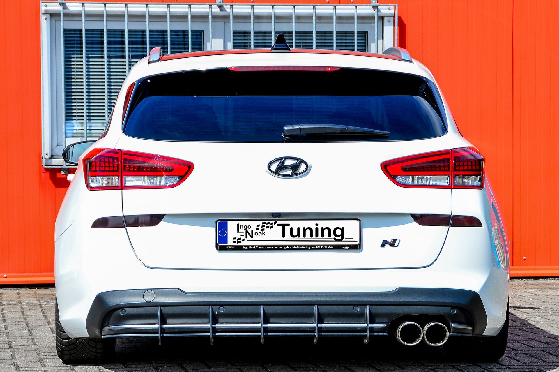 Racing Heckansatz für Hyundai I30 N-Line Kombi   Ingo-Noak