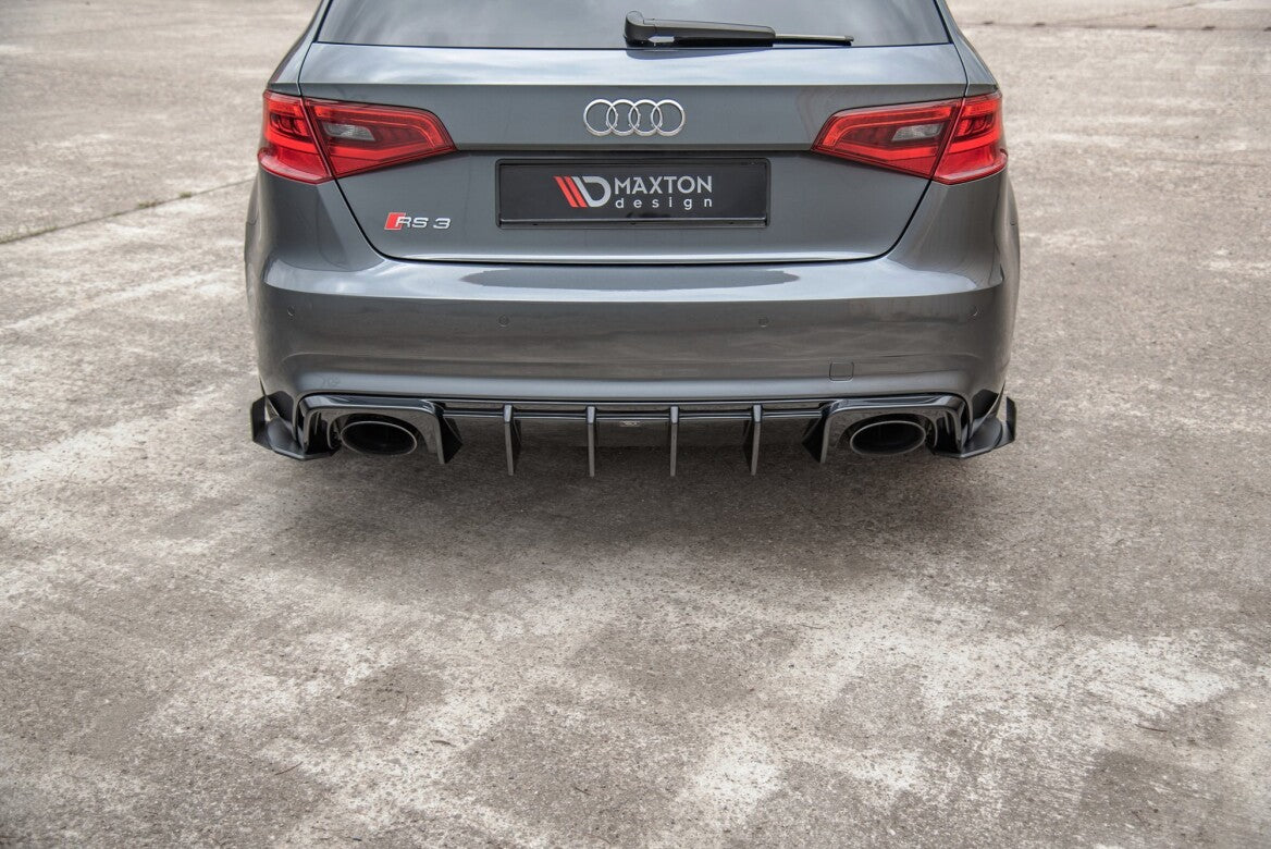 Hintere Seiten Flaps für Audi RS3 8V Sportback   Maxton Design