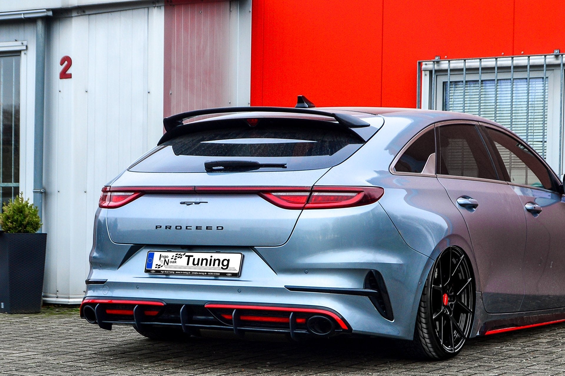 Heckdiffusor Diffusor für Kia ProCeed GT ab Bj. 2021-   Ingo Noak Tuning