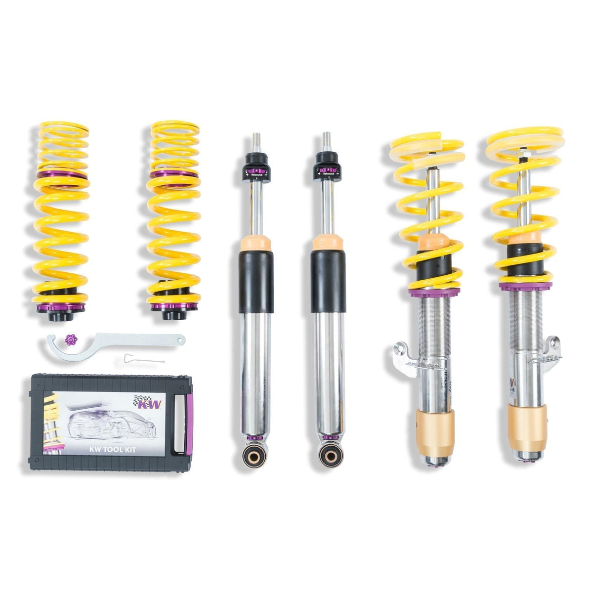 KW Gewindefahrwerk V3 inox für BMW M2 / M2C (F87)   KW Suspension