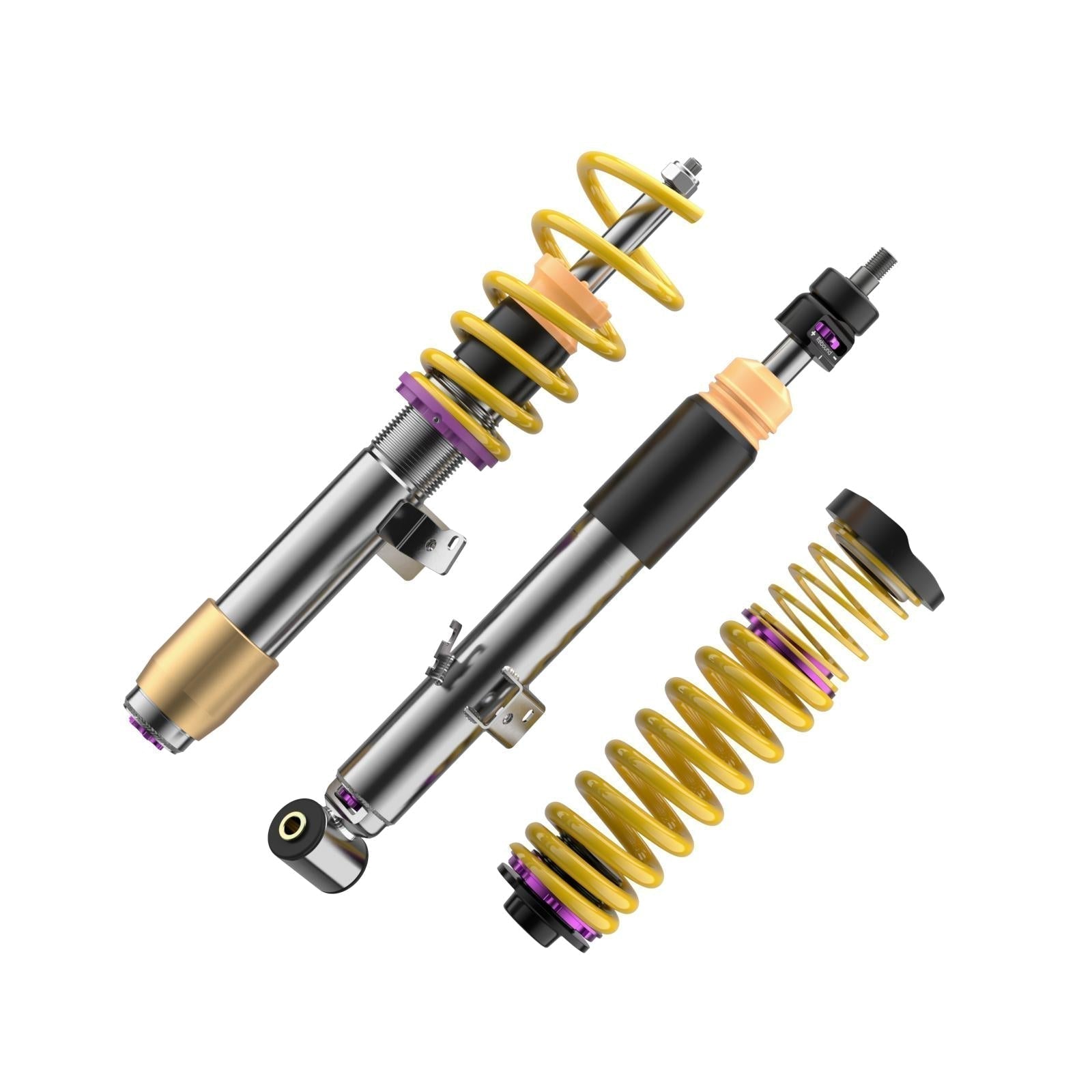 KW Gewindefahrwerk V3 inox (inkl. Stilllegung f. elektr. Dämpfer) für BMW M2 G87   KW Suspension