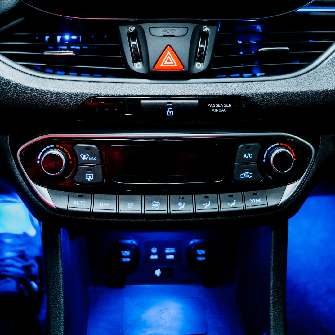FLOW DOWN® Ambientebeleuchtung 2.0 Nachrüstung für Hyundai I30N FLOW DOWN®