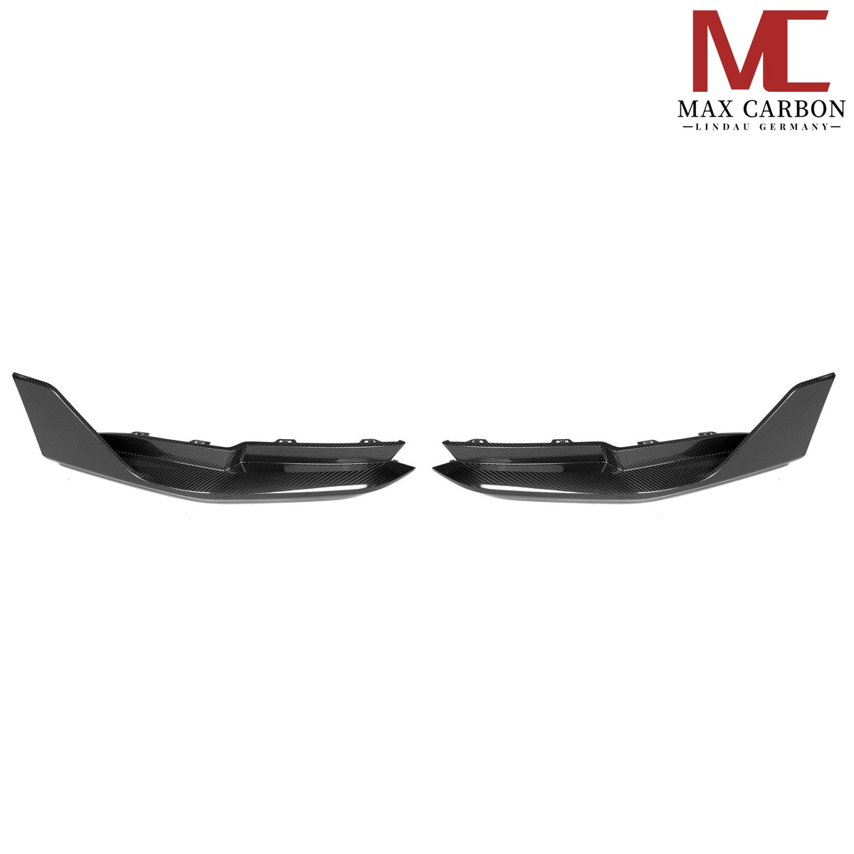 Dry Carbon Heck Winglets "Performance Style" für BMW M3 G80 G81 / M4 G82 G83 mit Teiletypgenehmigung (TTG)   Max Carbon