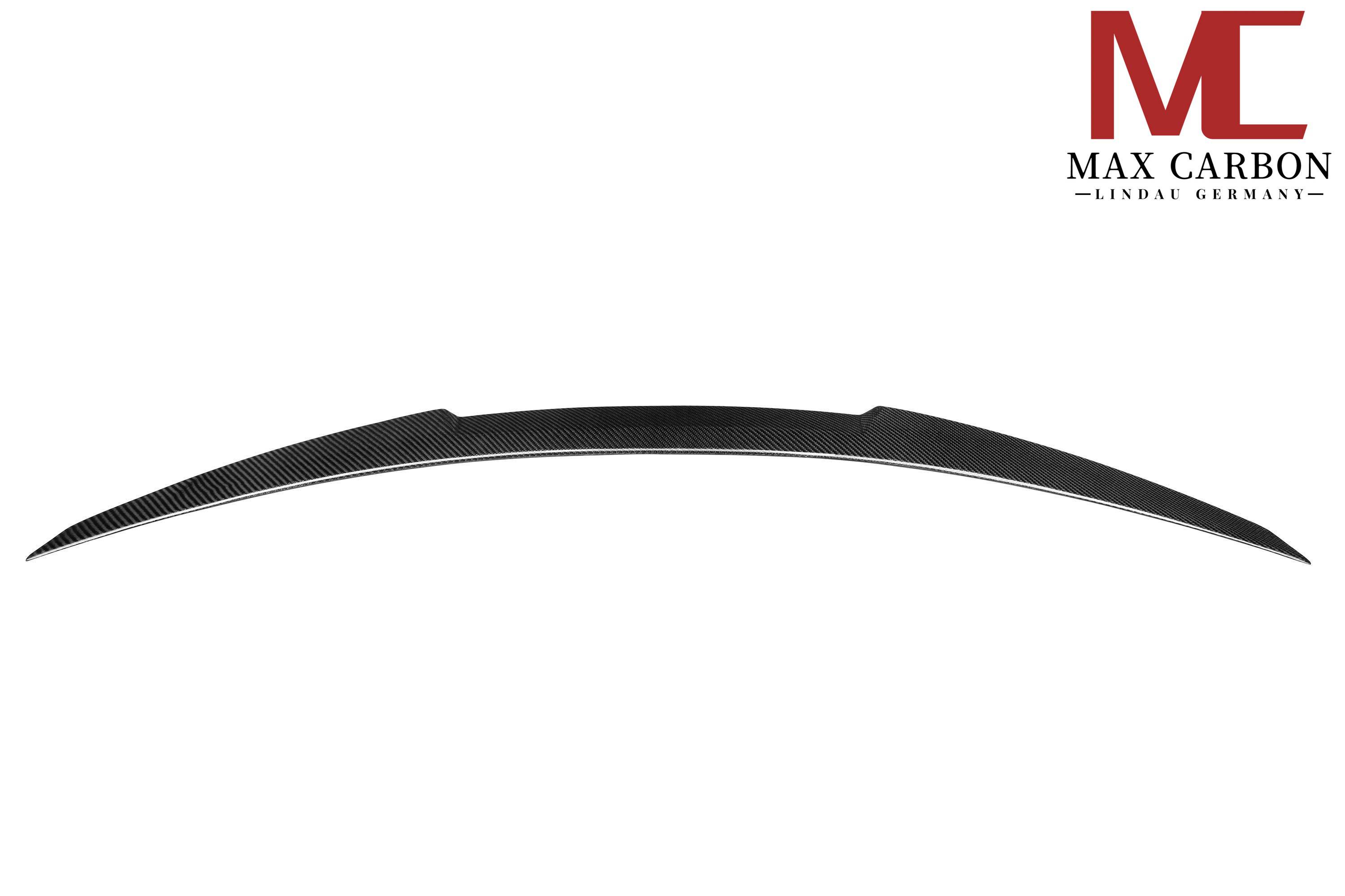 Dry Carbon Heckspoiler "Ducktail" - für BMW M4 G82 / 4er G22 mit Teiletypgenehmigung (TTG)   Max Carbon