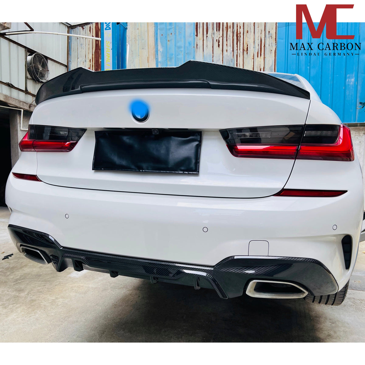 Dry Carbon Heckspoiler "Ducktail" PS-Style für BMW M4 G82 / 4er G22 mit Teiletypgenehmigung (TTG)   Max Carbon