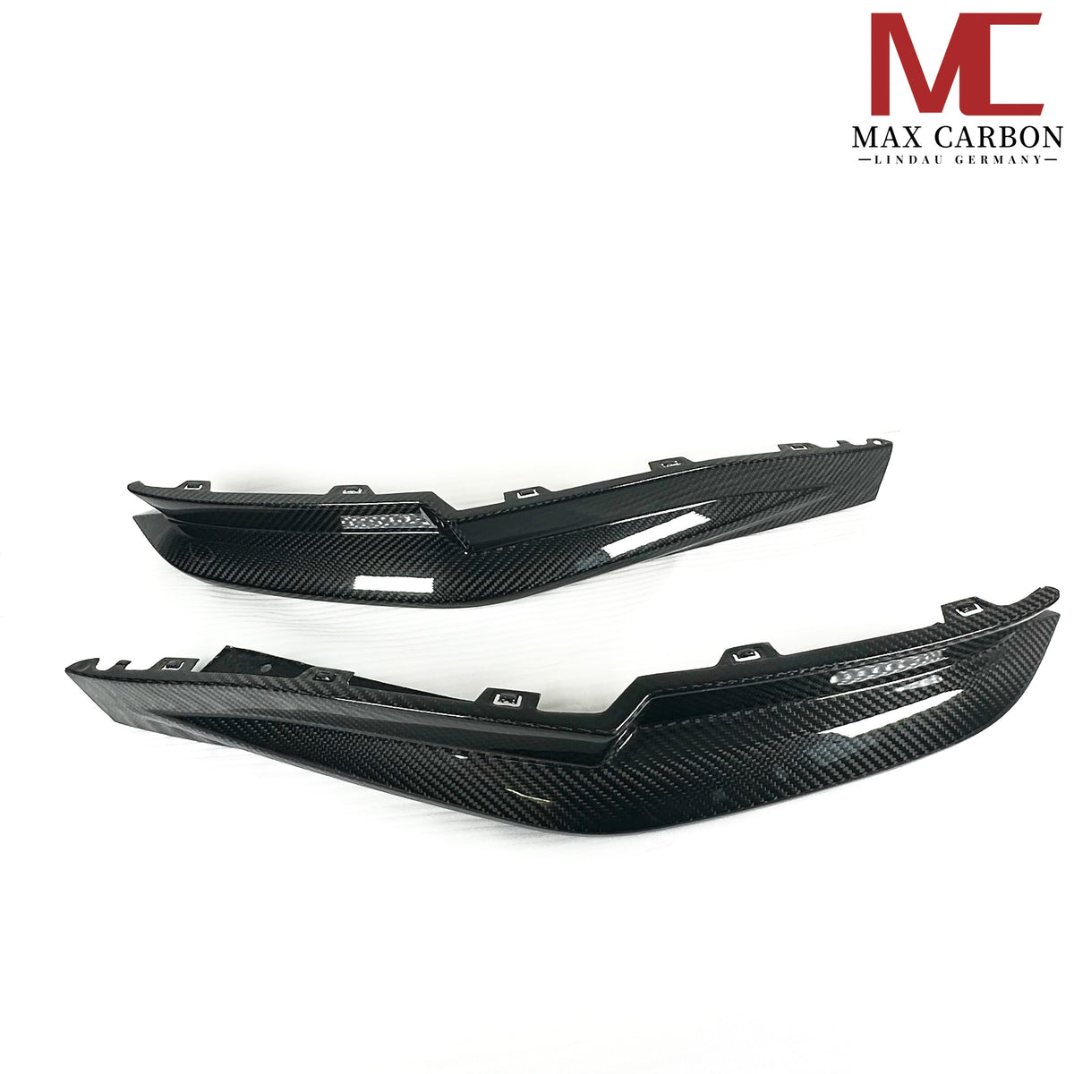 Dry Carbon Heck Winglets " OEM Style" für BMW M3 G80 G81 / M4 G82 G83 mit Teiletypgenehmigung (TTG)   Max Carbon