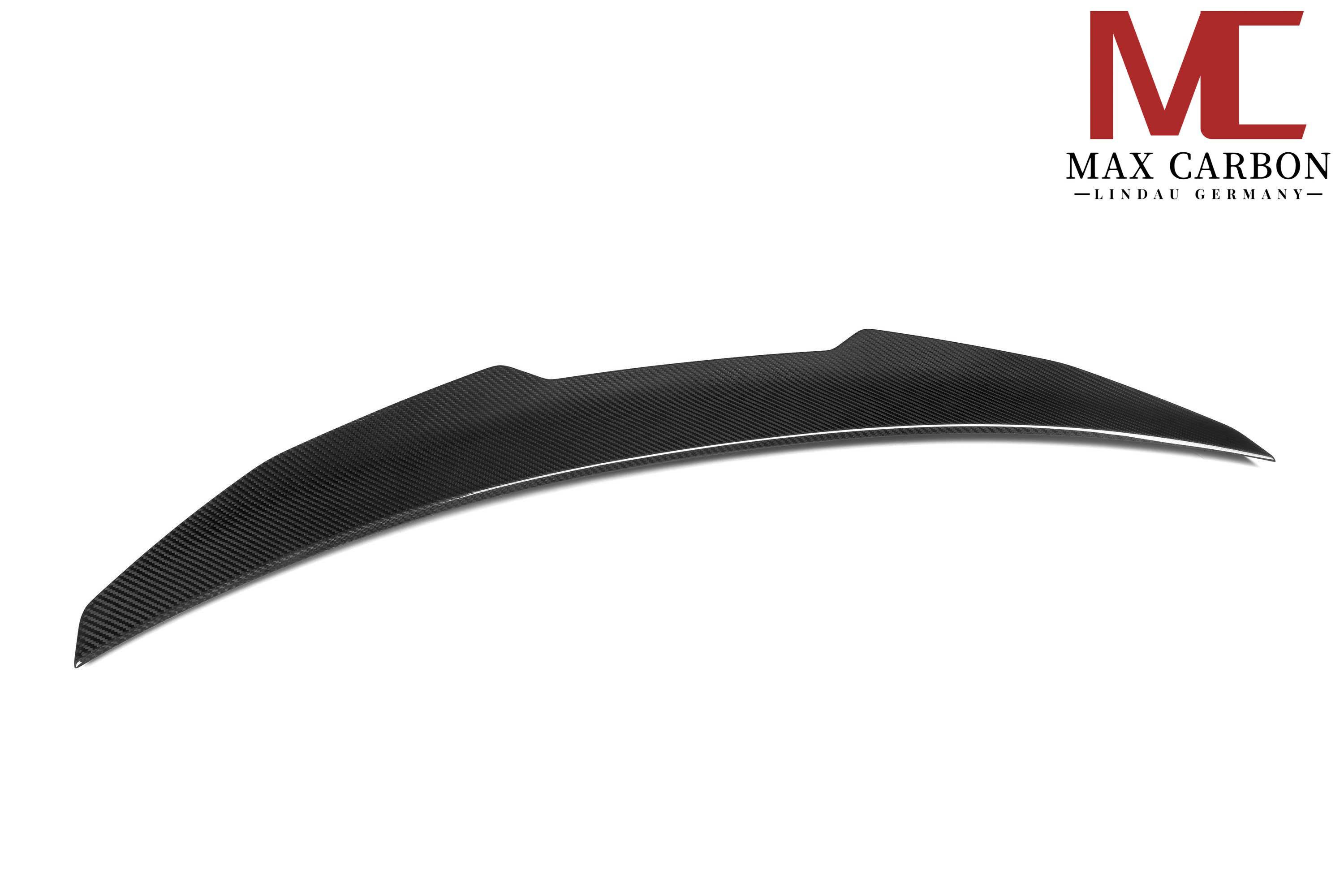 Dry Carbon Heckspoiler "Ducktail" PS-Style für BMW M4 G82 / 4er G22 mit Teiletypgenehmigung (TTG)   Max Carbon