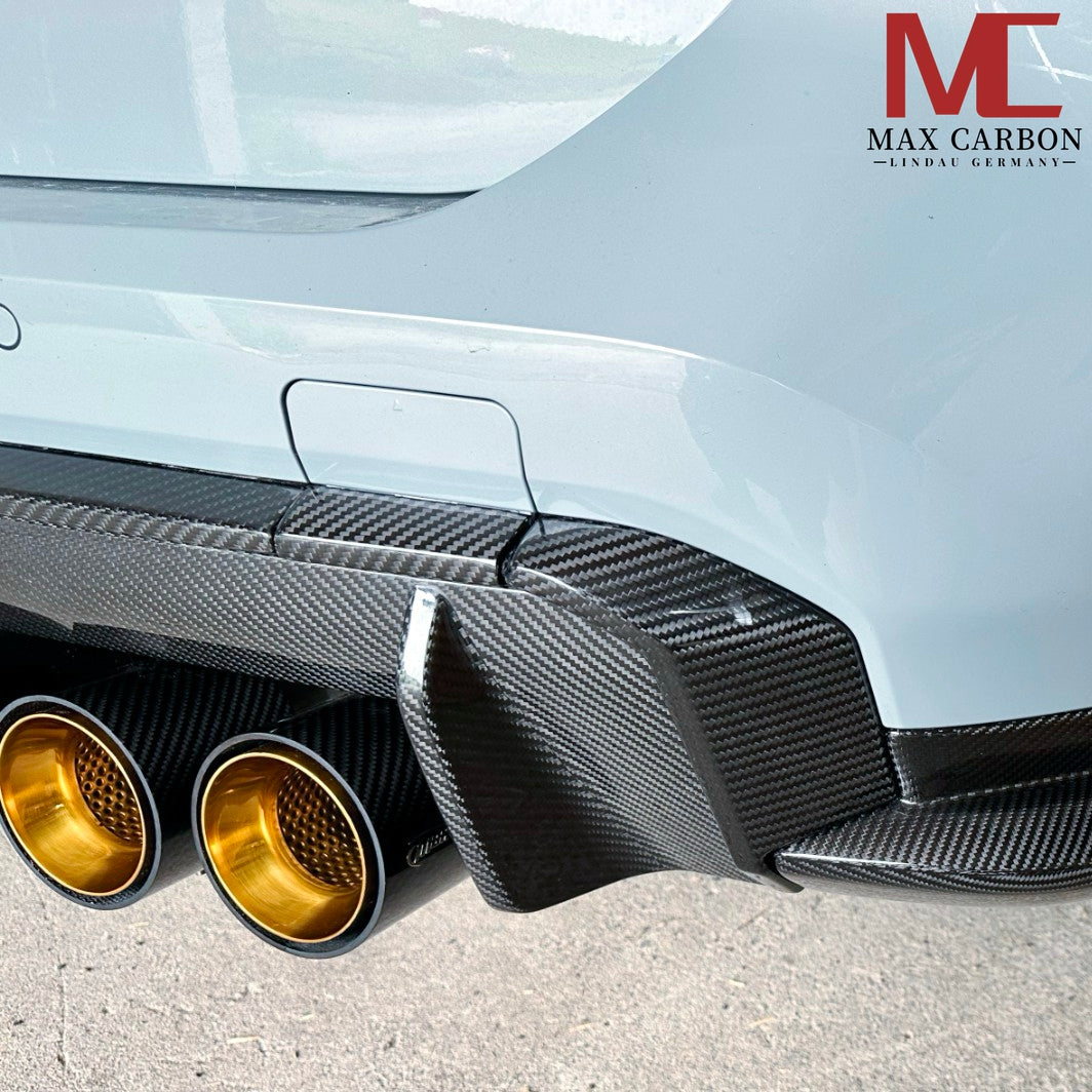 Dry Carbon Heckdiffusor "SPORT-Style" für BMW M3 G80 G81 / M4 G82 G83 inkl. LCI mit Teiletypgenehmigung (TTG)   Max Carbon