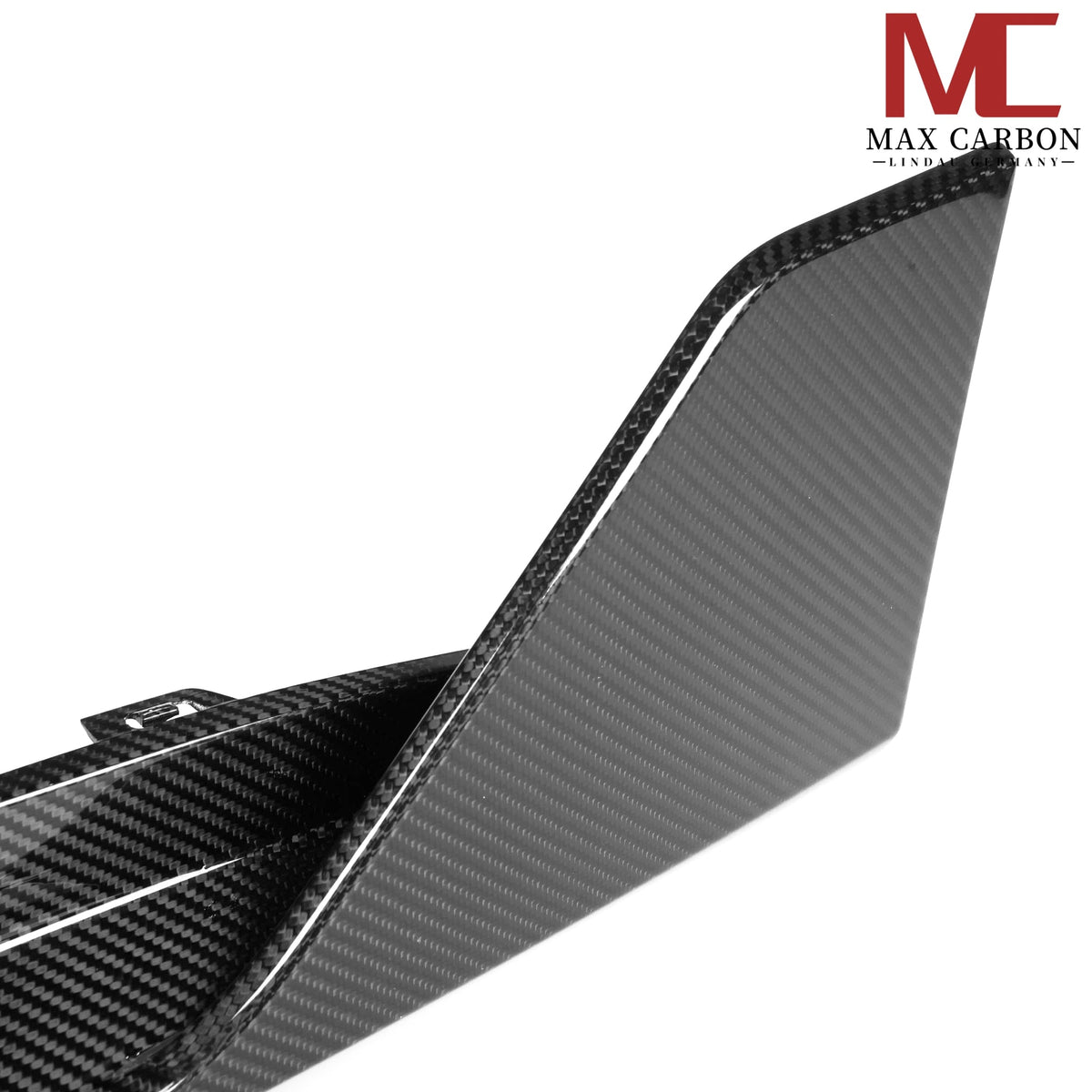 Dry Carbon Heck Winglets "Performance Style" für BMW M3 G80 G81 / M4 G82 G83 mit Teiletypgenehmigung (TTG)   Max Carbon