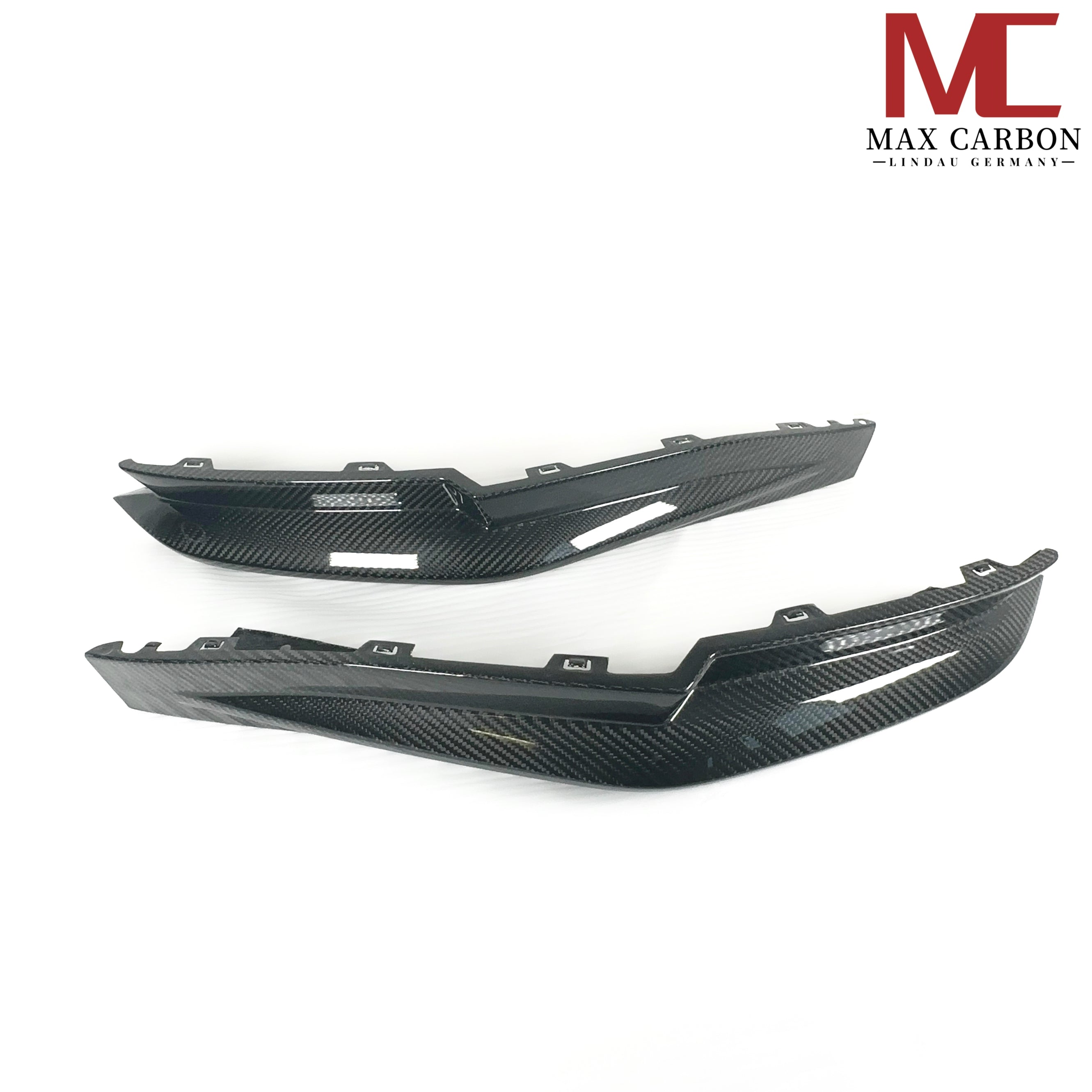 Dry Carbon Heck Winglets " OEM Style" für BMW M3 G80 G81 / M4 G82 G83 mit Teiletypgenehmigung (TTG)   Max Carbon