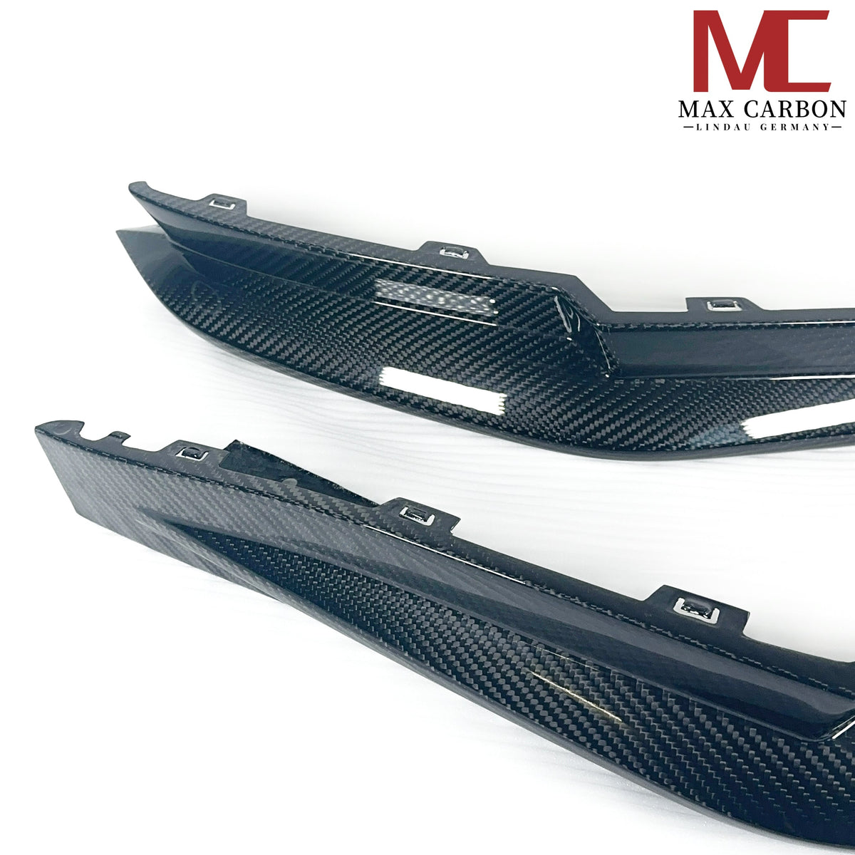 Dry Carbon Heck Winglets " OEM Style" für BMW M3 G80 G81 / M4 G82 G83 mit Teiletypgenehmigung (TTG)   Max Carbon