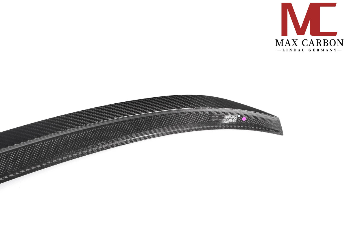 Dry Carbon Heckspoiler "Ducktail" für BMW M4 G82 / 4er G22 mit Teiletypgenehmigung (TTG)   Max Carbon