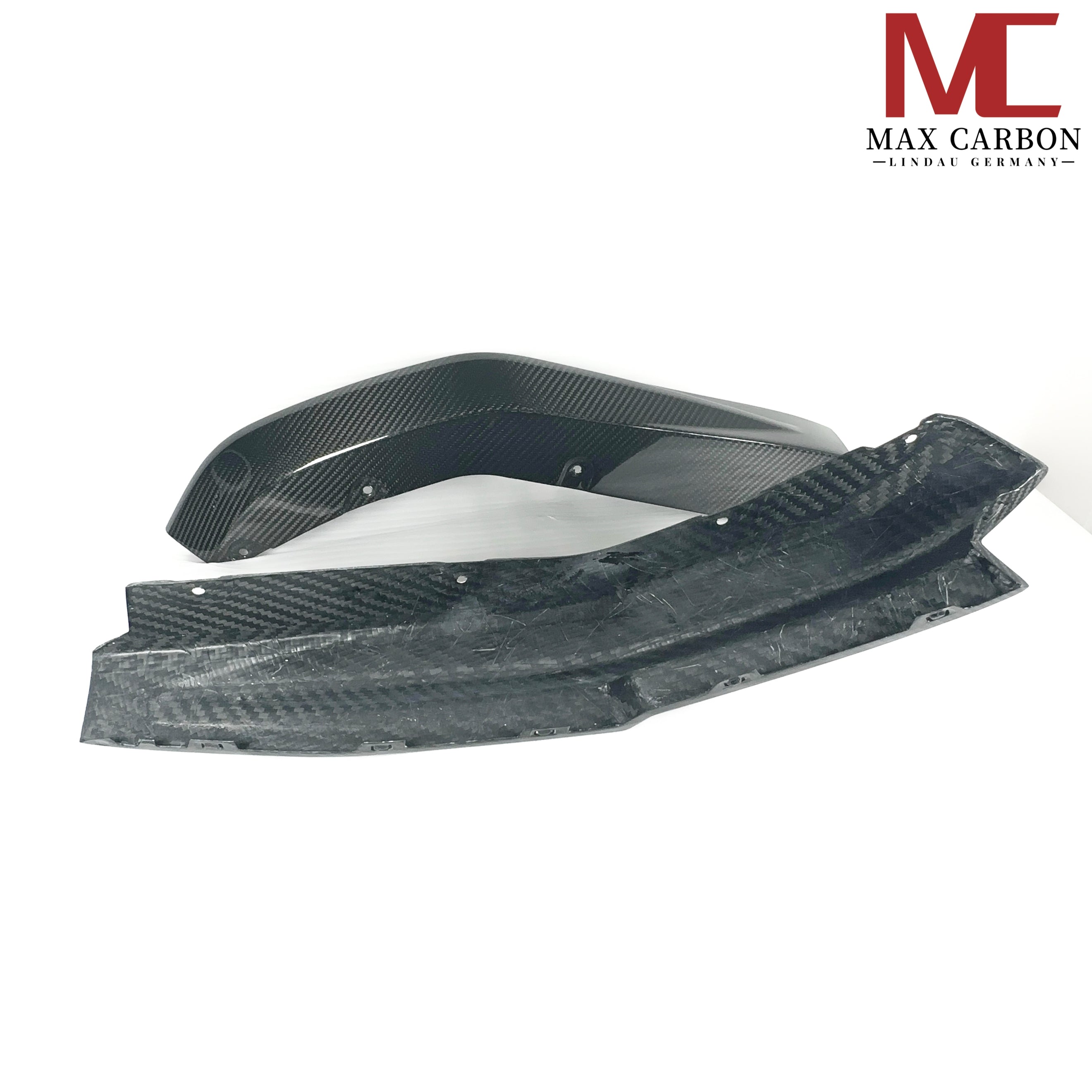 Dry Carbon Heck Winglets " OEM Style" für BMW M3 G80 G81 / M4 G82 G83 mit Teiletypgenehmigung (TTG)   Max Carbon