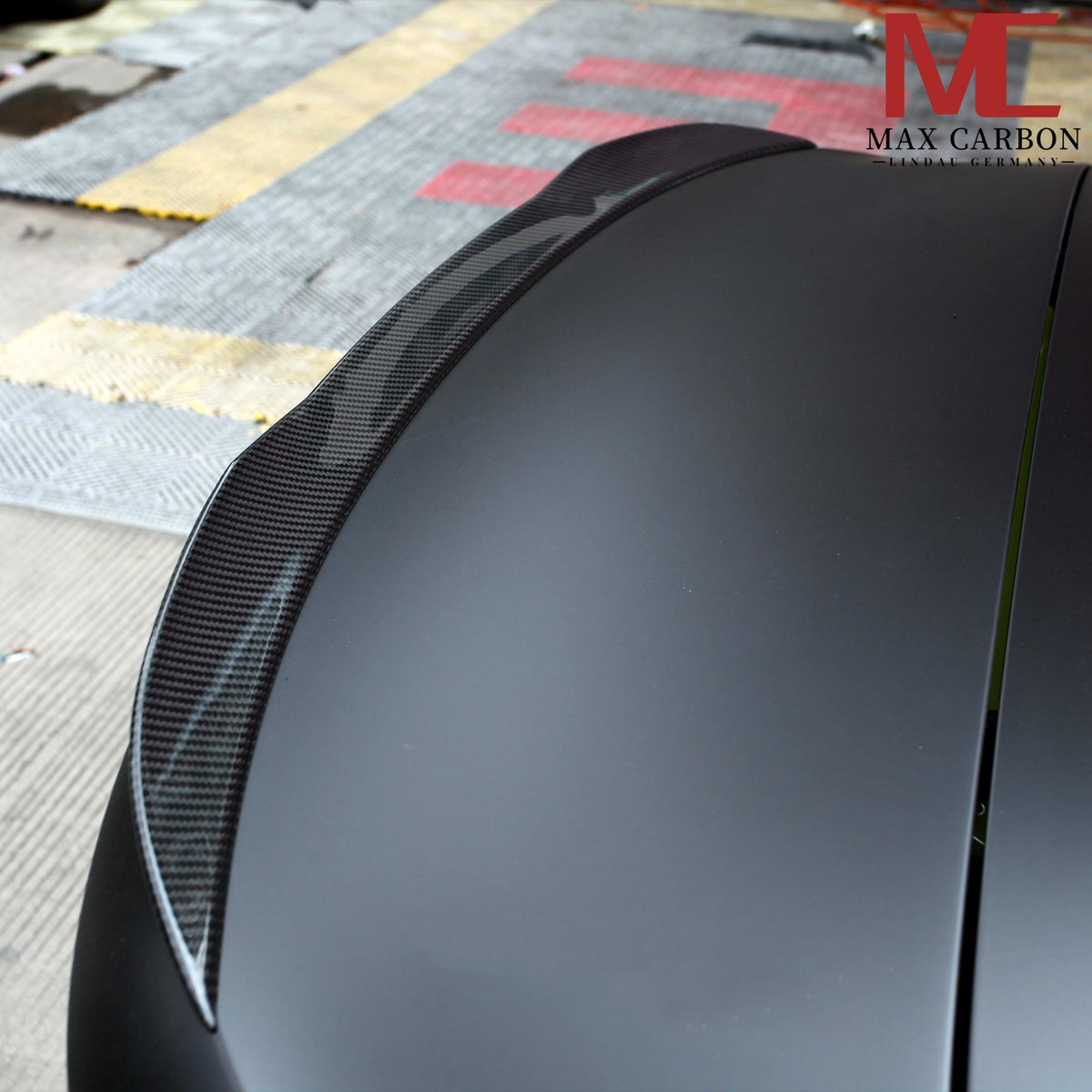 Dry Carbon Heckspoiler "Ducktail" für BMW M4 G82 / 4er G22 mit Teiletypgenehmigung (TTG)   Max Carbon