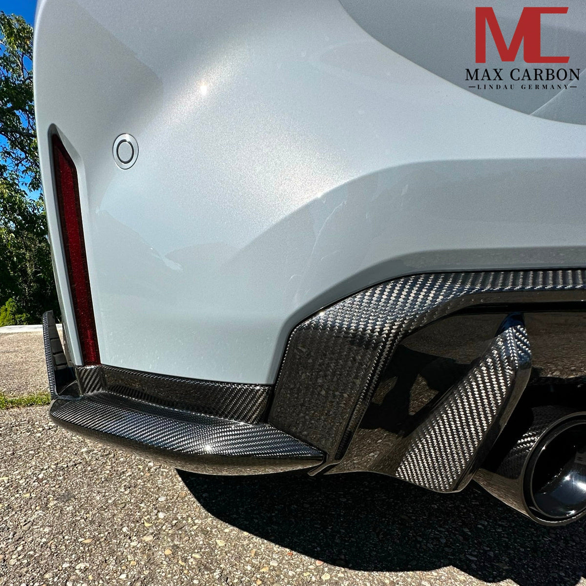 Dry Carbon Heckdiffusor "SPORT-Style" für BMW M3 G80 G81 / M4 G82 G83 inkl. LCI mit Teiletypgenehmigung (TTG)   Max Carbon