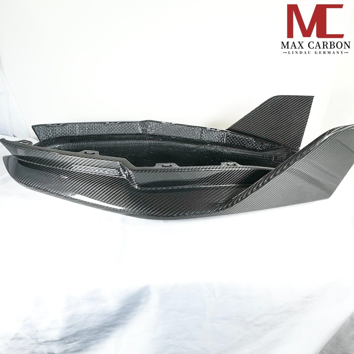 Dry Carbon Heck Winglets "Performance Style" für BMW M3 G80 G81 / M4 G82 G83 mit Teiletypgenehmigung (TTG)   Max Carbon
