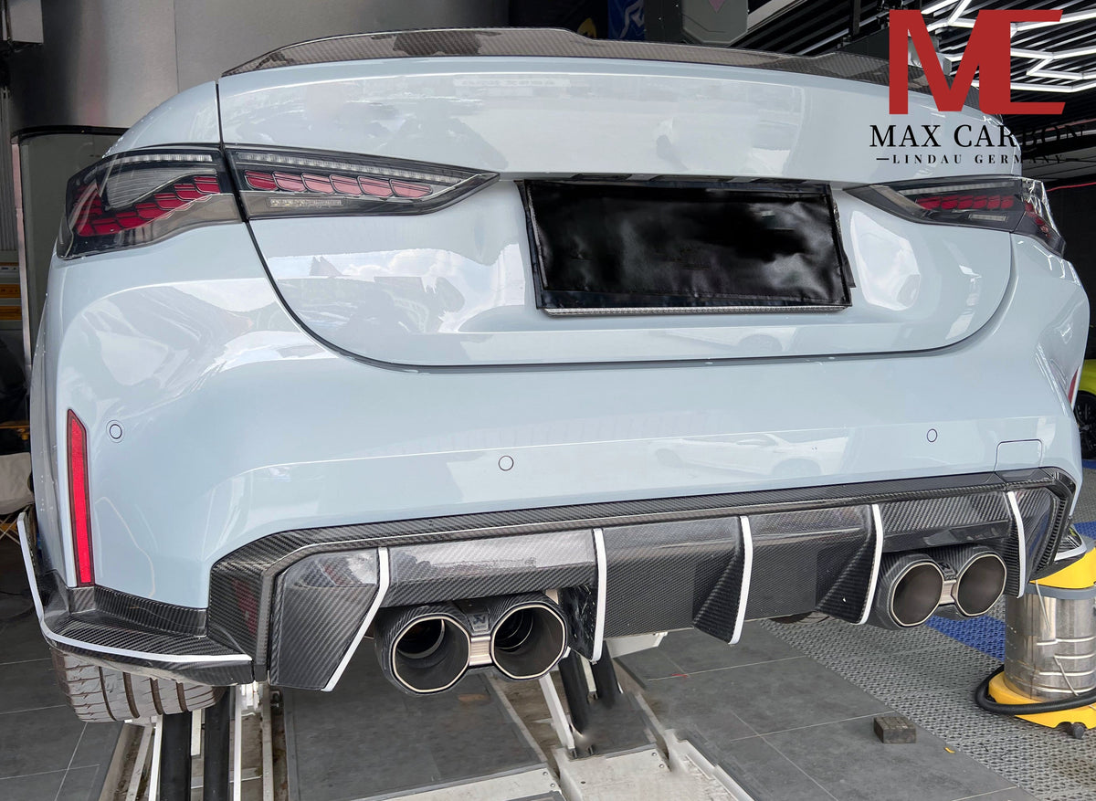 Dry Carbon Heckspoiler "Ducktail" für BMW M4 G82 / 4er G22 mit Teiletypgenehmigung (TTG)   Max Carbon