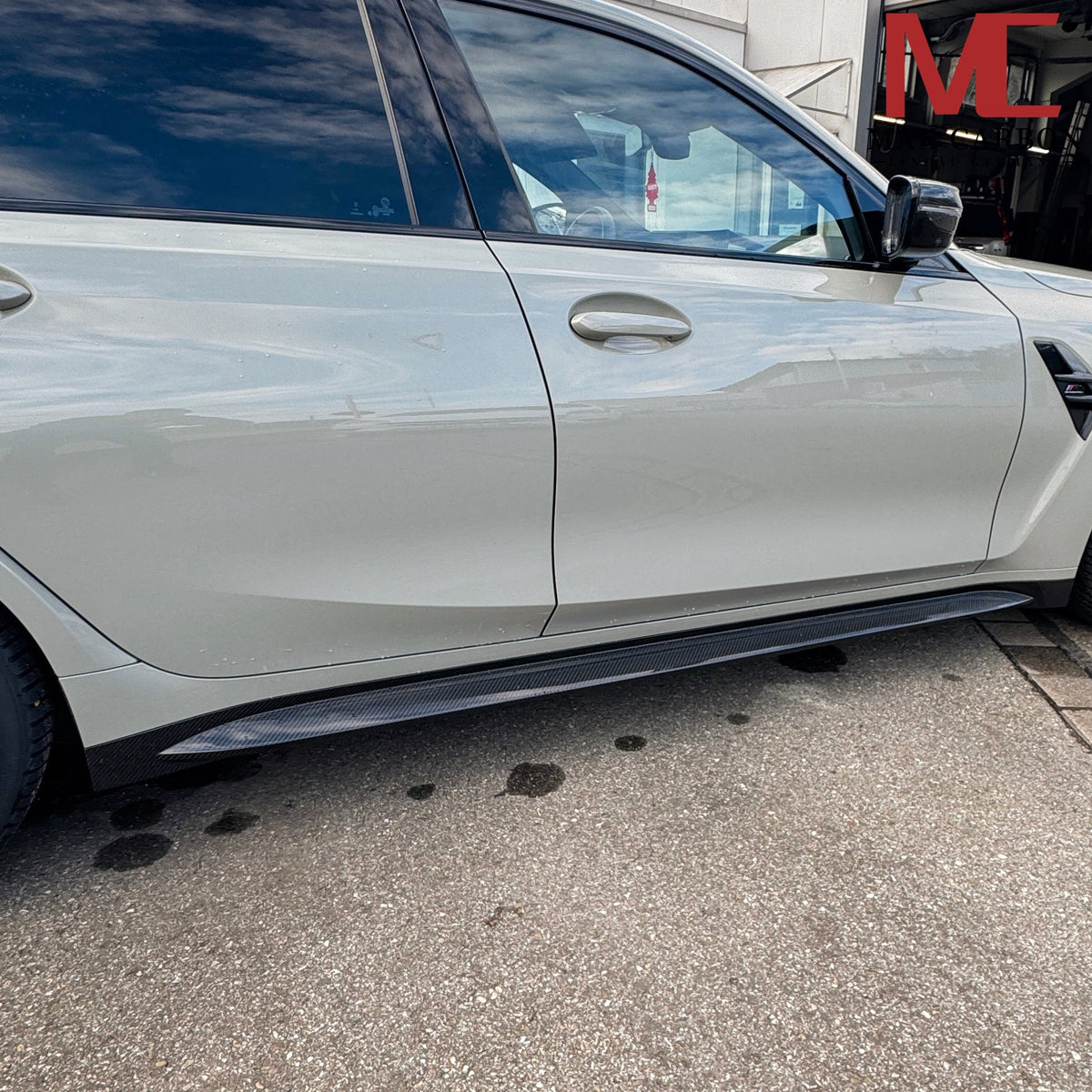 Dry Carbon Seitenschweller für BMW M4 G82 G83 mit Teiletypgenehmigung (TTG)   Max Carbon