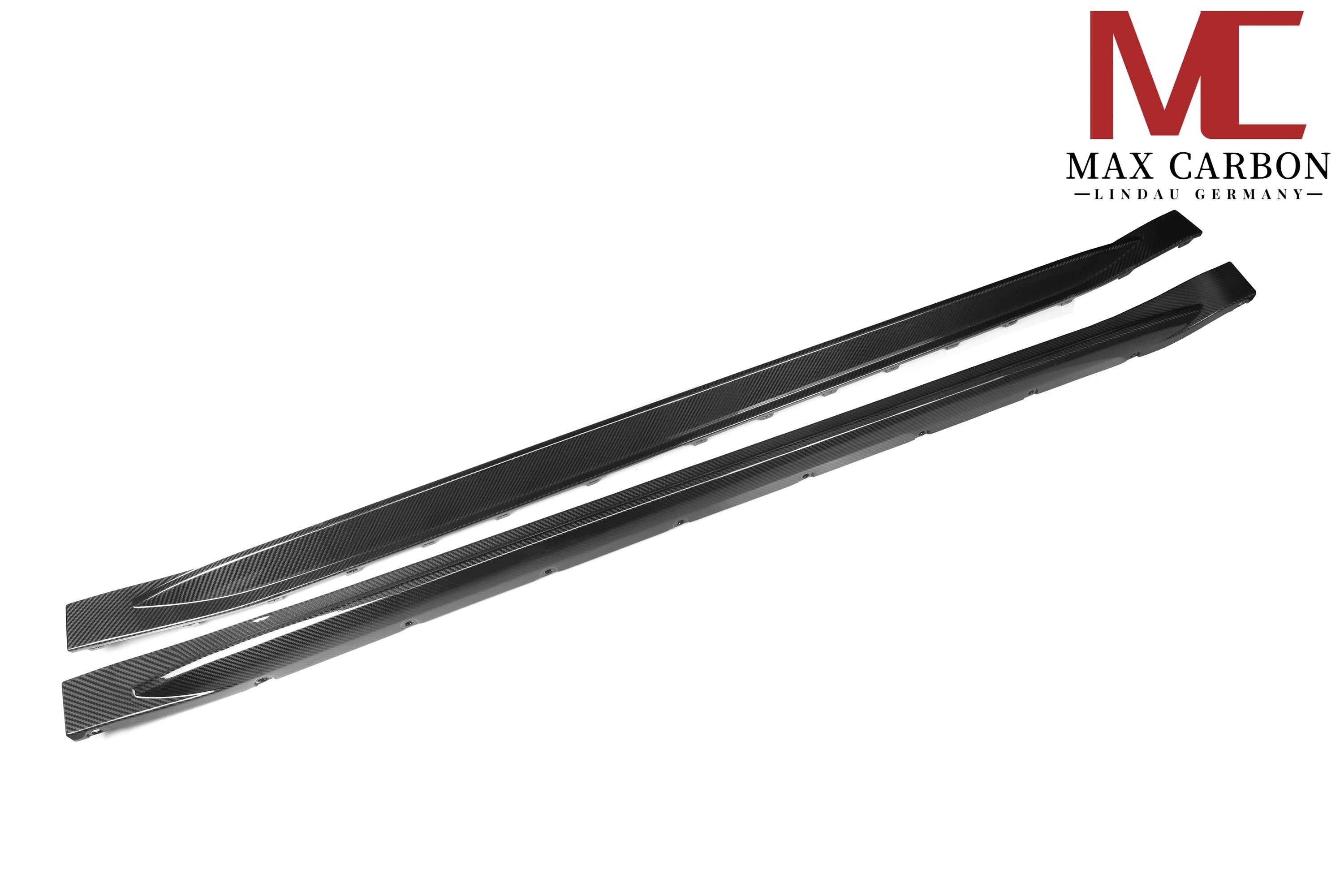 Dry Carbon Seitenschweller für BMW M4 G82 G83 mit Teiletypgenehmigung (TTG)   Max Carbon