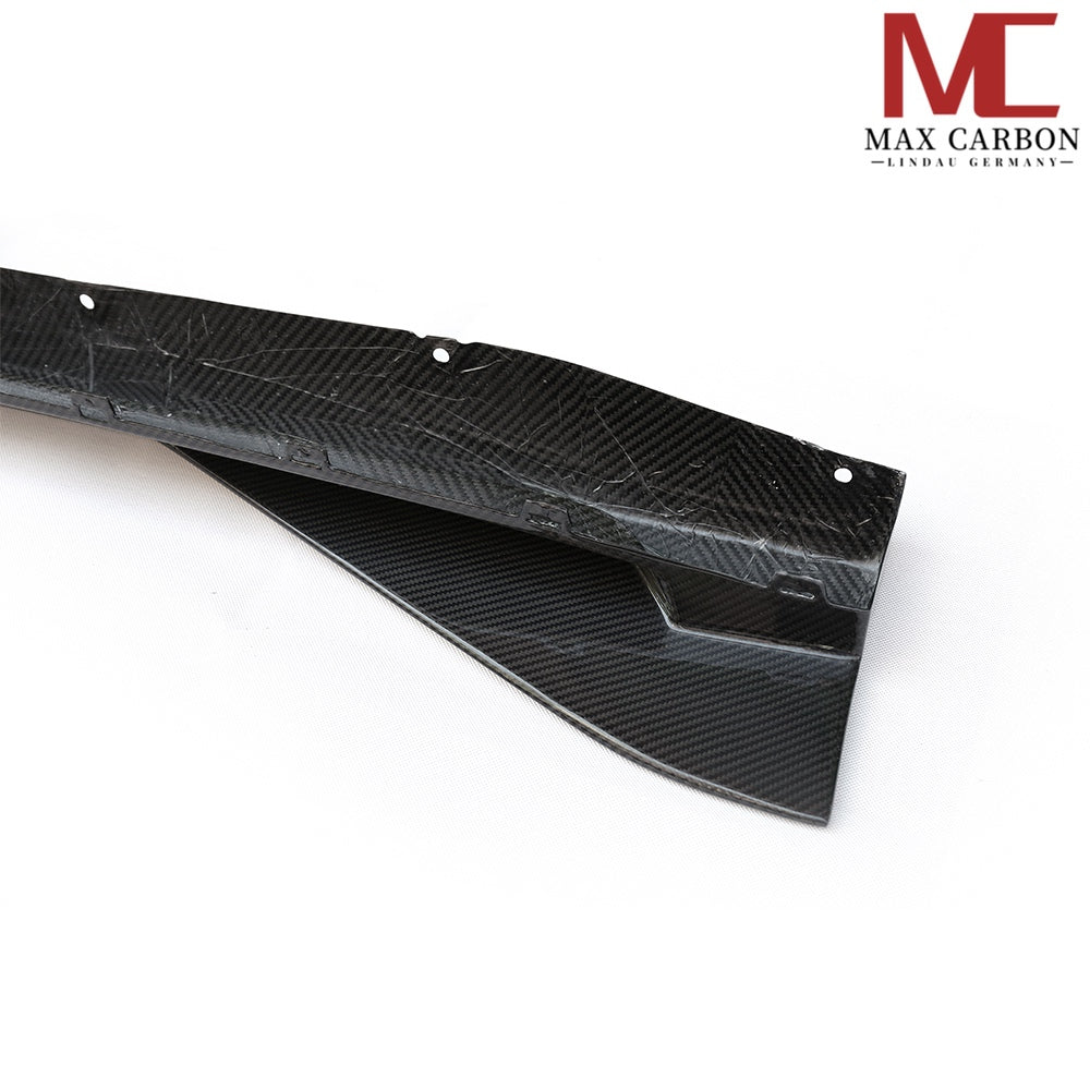 Dry Carbon Seitenschweller für BMW M3 G80 G81 mit Teiletypgenehmigung (TTG)   Max Carbon