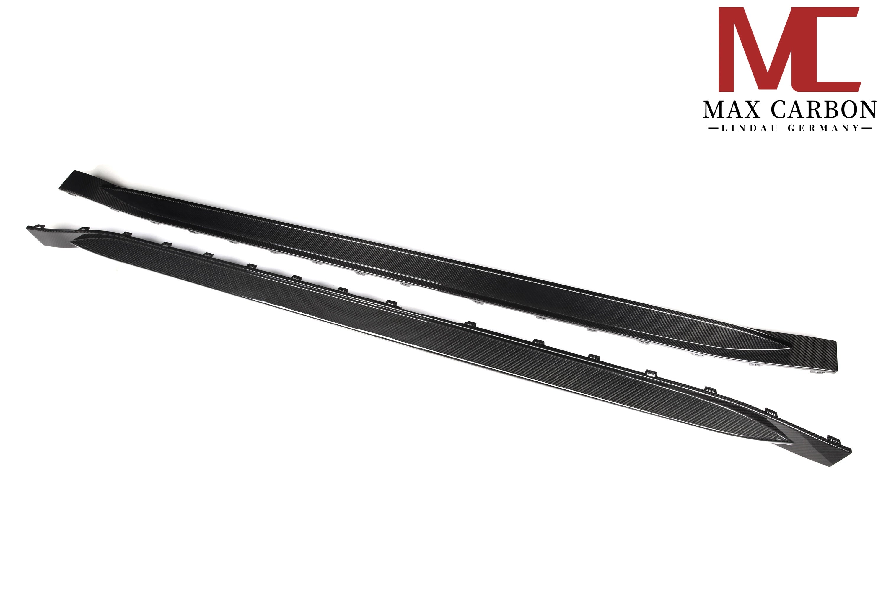 Dry Carbon Seitenschweller für BMW M4 G82 G83 mit Teiletypgenehmigung (TTG)   Max Carbon