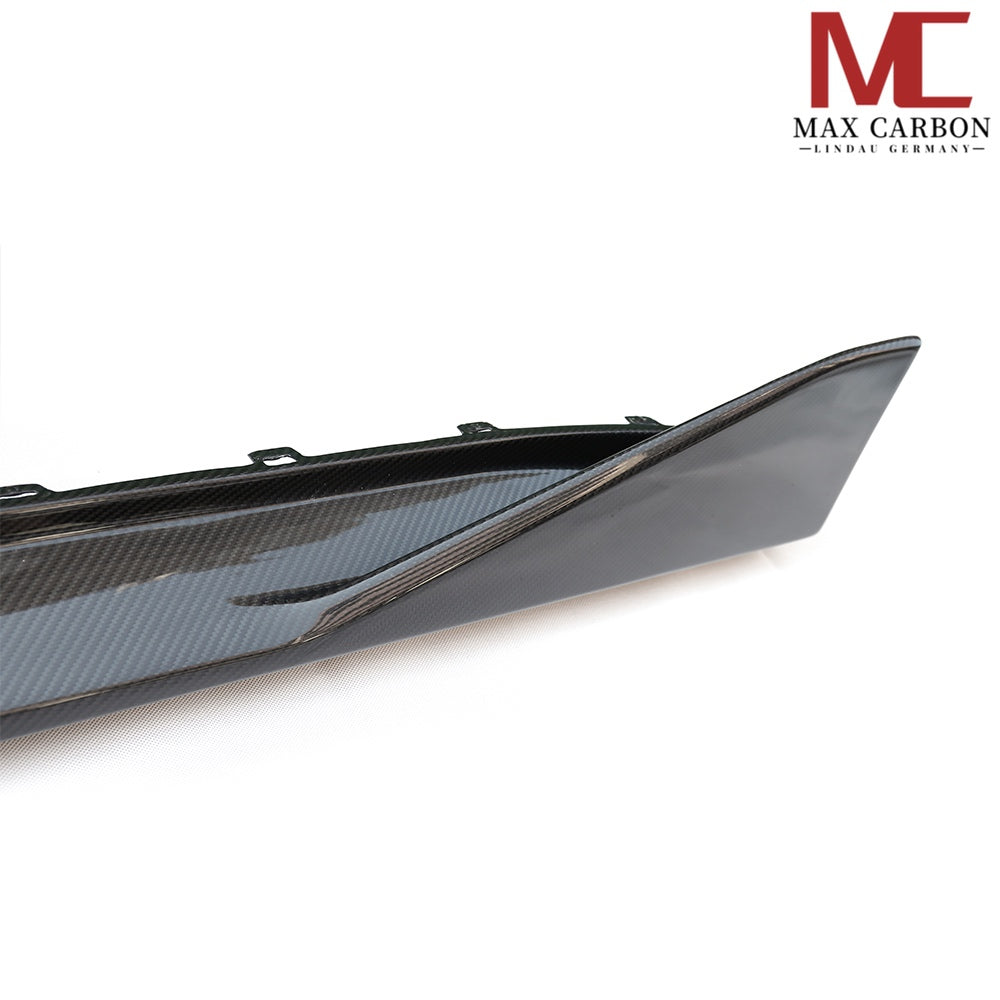 Dry Carbon Seitenschweller für BMW M3 G80 G81 mit Teiletypgenehmigung (TTG)   Max Carbon