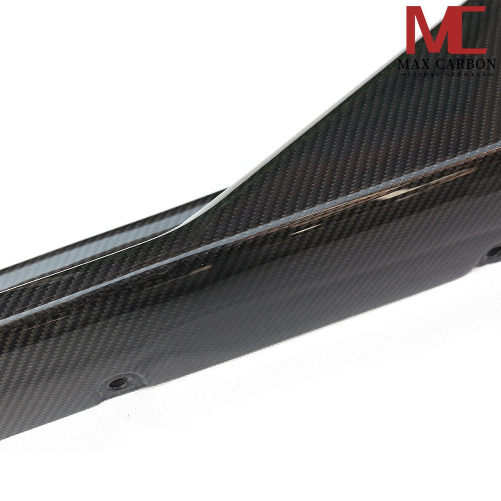 Dry Carbon Seitenschweller für BMW M4 G82 G83 mit Teiletypgenehmigung (TTG)   Max Carbon