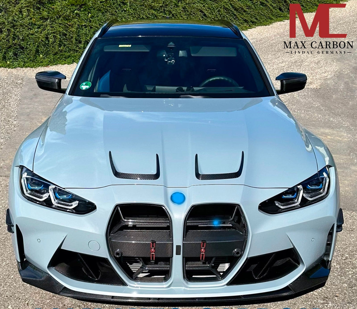 Dry Carbon Frontlippe für BMW M3 G80 G81 / M4 G82 G83 mit Teiletypgenehmigung (TTG)   Max Carbon