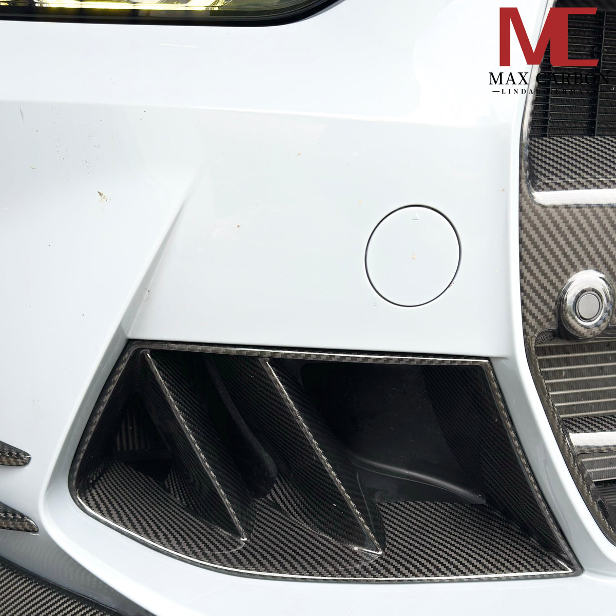 Dry Carbon Lufteinlässe Front für BMW M3 G80 G81 / M4 G82 G83 - VR   Max Carbon