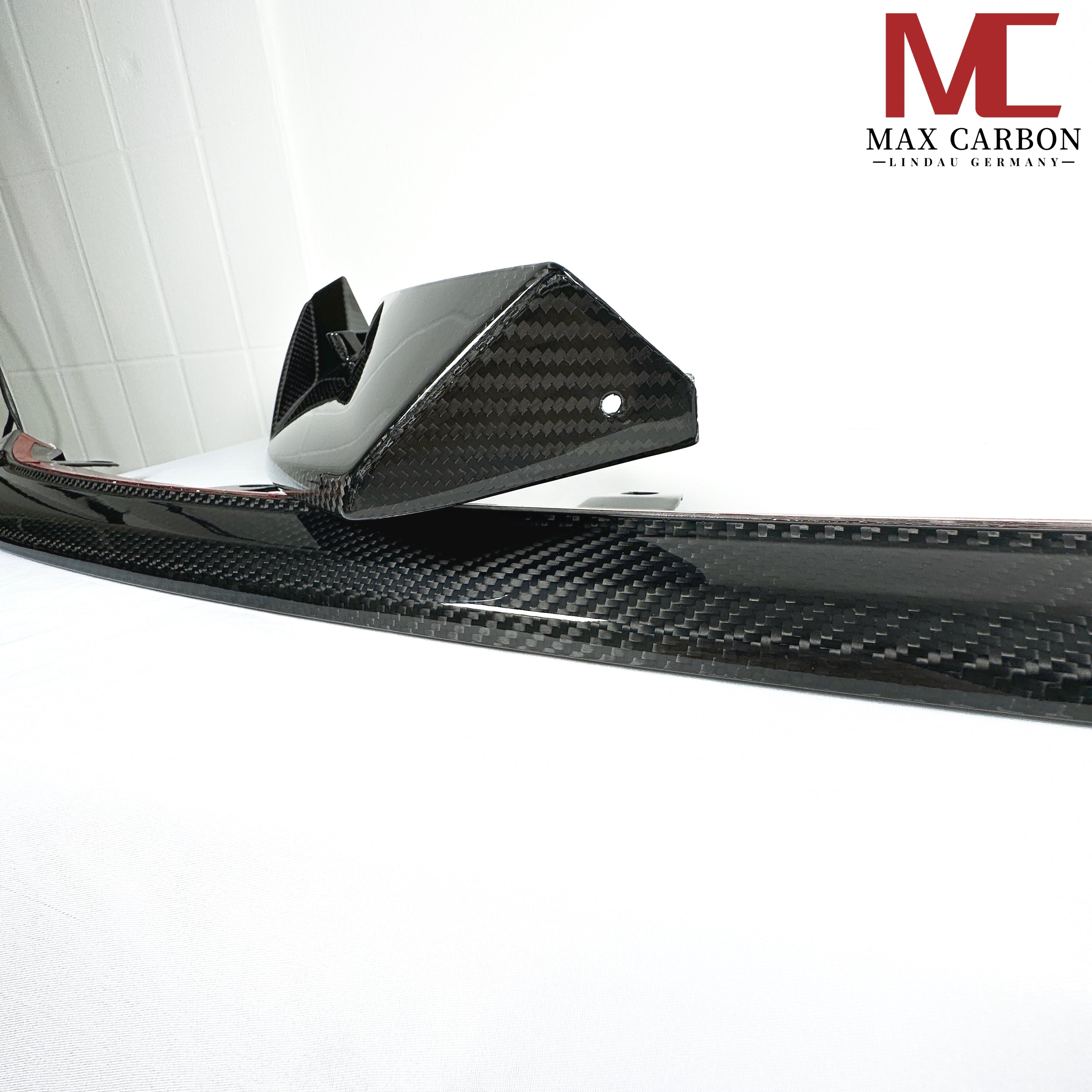 Dry Carbon Frontlippe für BMW M3 G80 G81 / M4 G82 G83 CSL mit Teiletypgenehmigung (TTG)   Max Carbon