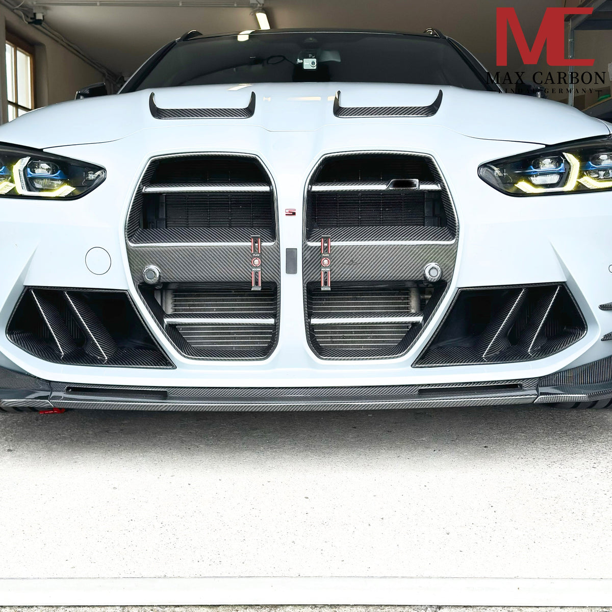 Dry Carbon Lufteinlässe Front für BMW M3 G80 G81 / M4 G82 G83 - VR   Max Carbon