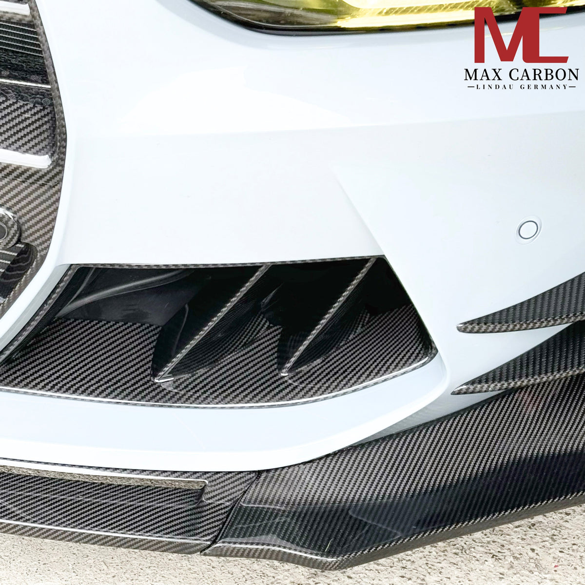 Dry Carbon Lufteinlässe Front für BMW M3 G80 G81 / M4 G82 G83 - VR   Max Carbon