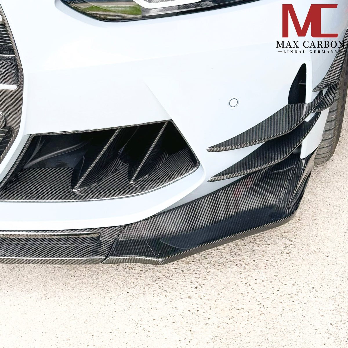 Dry Carbon Lufteinlässe Front für BMW M3 G80 G81 / M4 G82 G83 - VR   Max Carbon