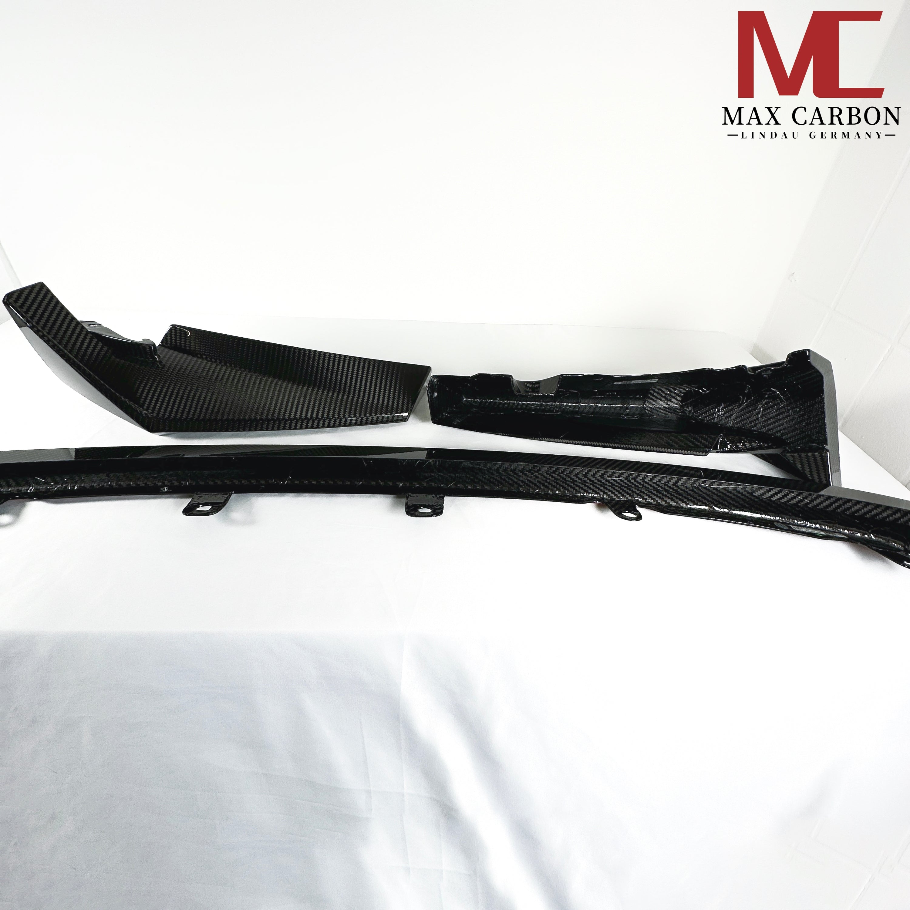 Dry Carbon Frontlippe für BMW M3 G80 G81 / M4 G82 G83 CSL mit Teiletypgenehmigung (TTG)   Max Carbon