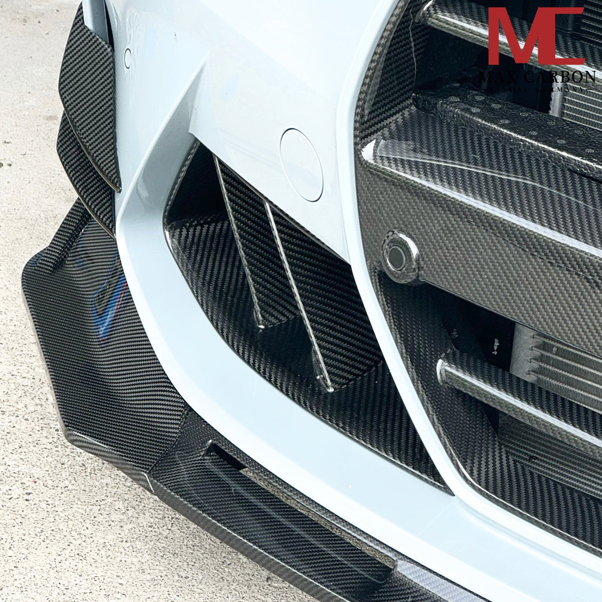 Dry Carbon Lufteinlässe Front für BMW M3 G80 G81 / M4 G82 G83 - VR   Max Carbon