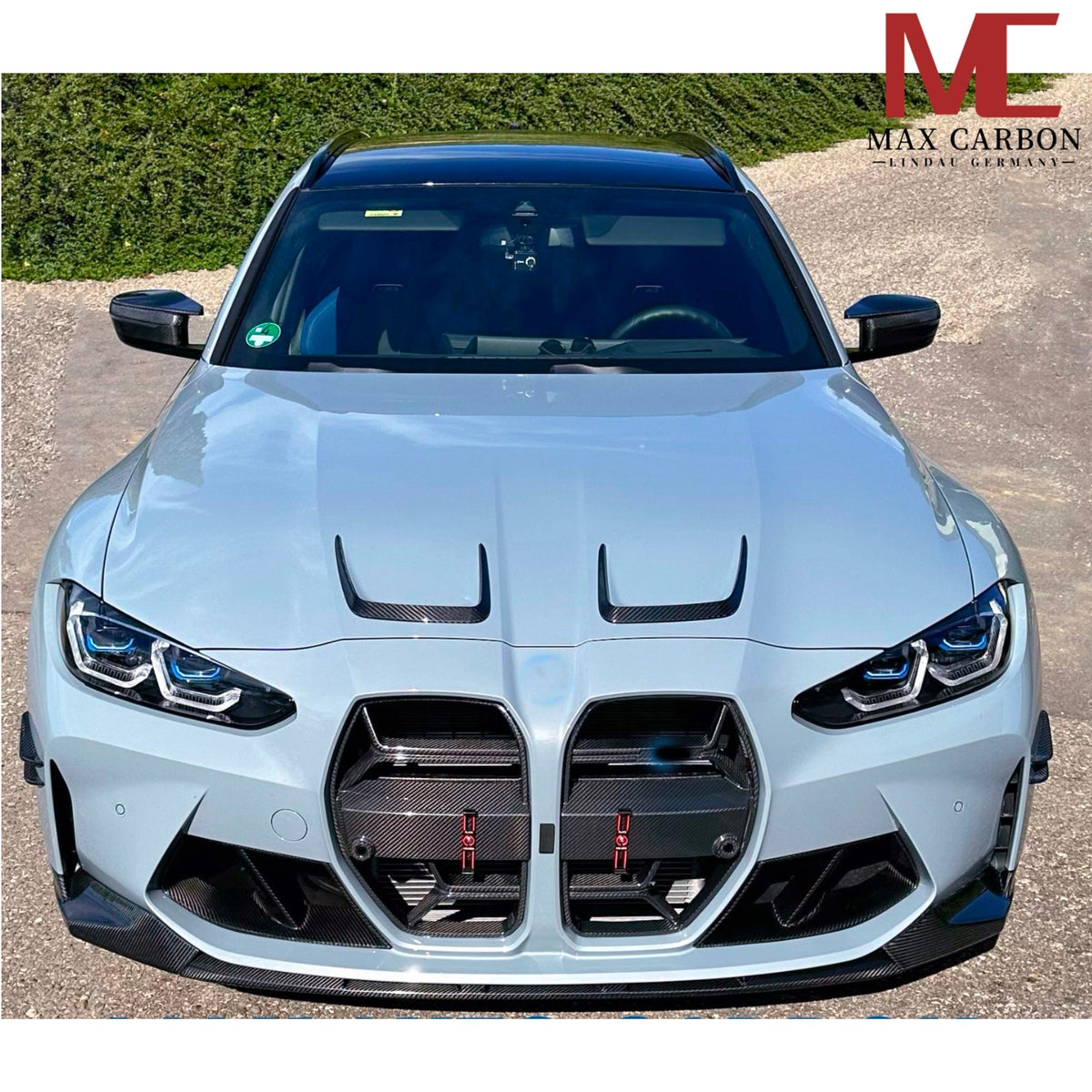 Dry Carbon Front Canards für BMW M3 G80 G81 / M4 G82 G83 mit Teiletypgenehmigung (TTG)   Max Carbon